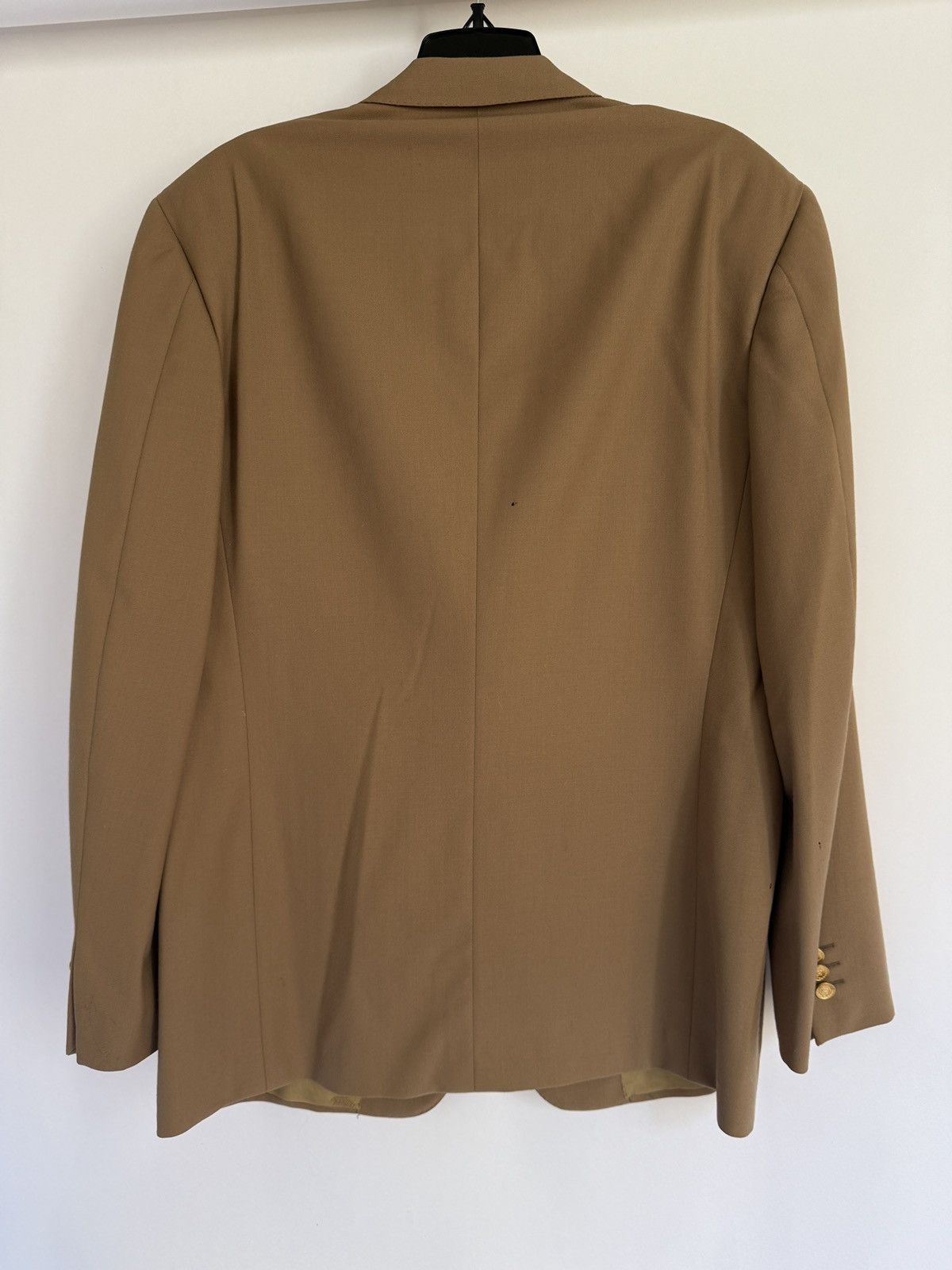 Gucci GUCCI Tan 100% Wool Men's Blazer Jacket Size 50R - 7 Thumbnail