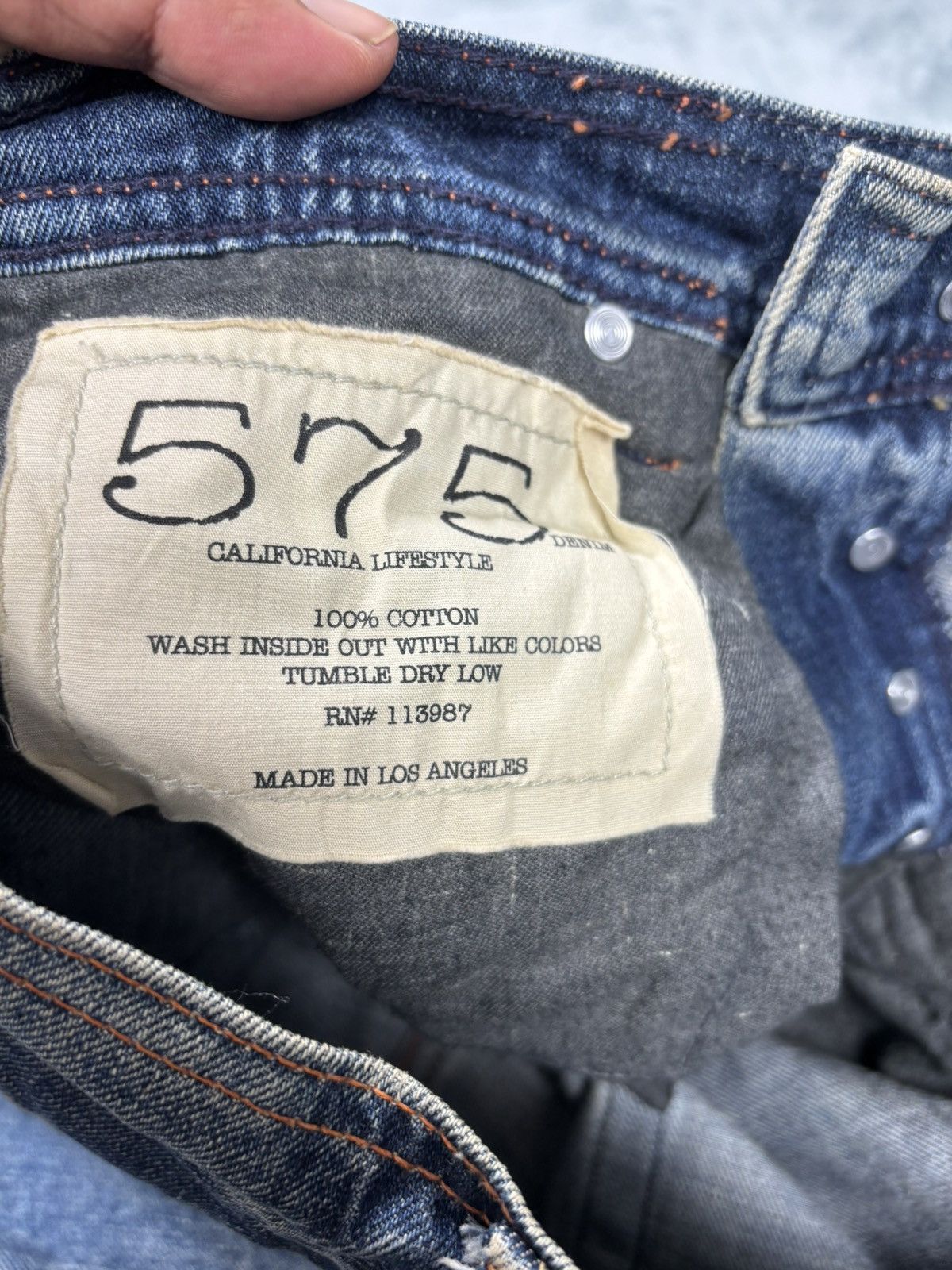 Other 575 Distressed Flared Denim Jeans. S016 Size US 29 - 11 Thumbnail