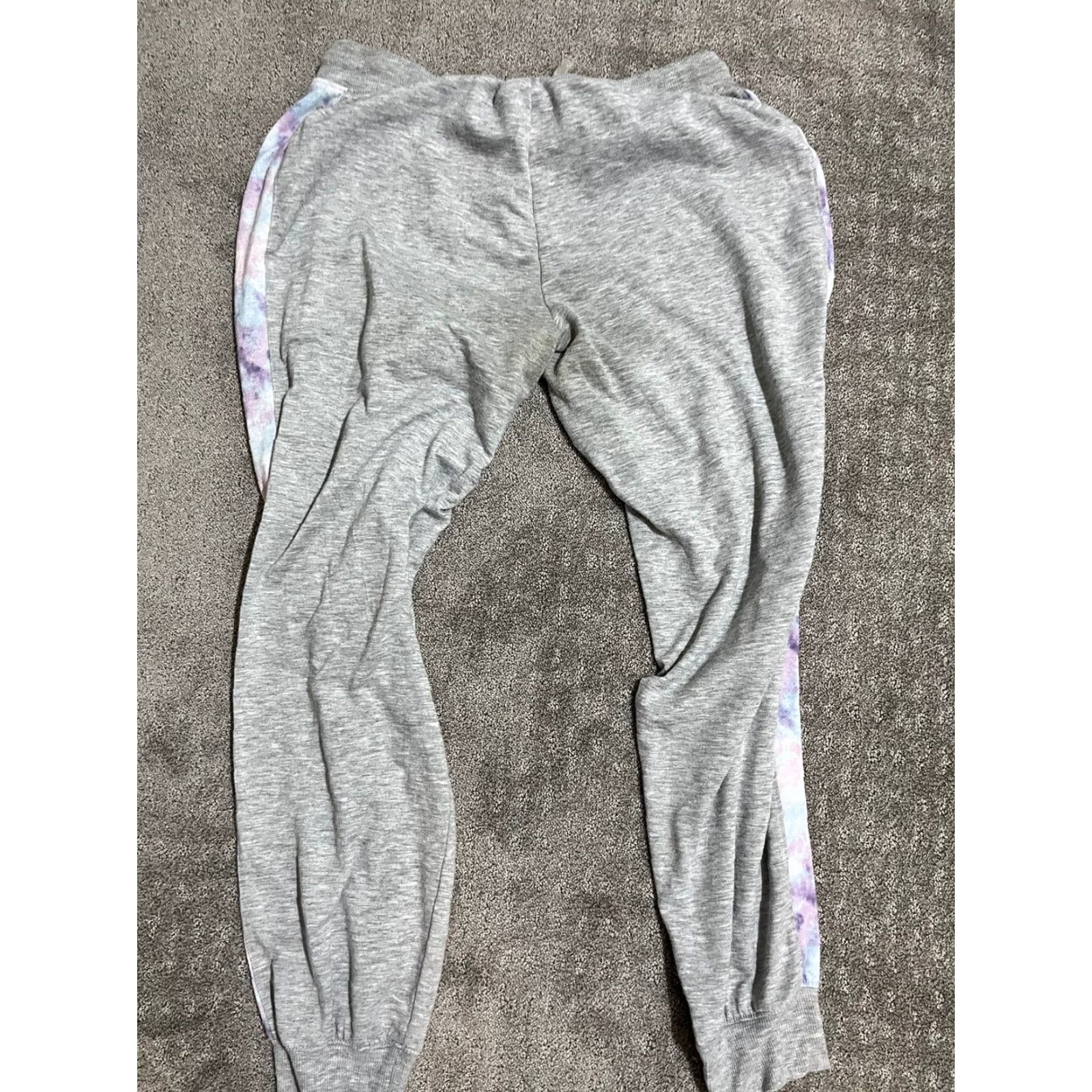 Splendid Splendid Women's Jogger Pants Gray Sides Camouflage Casual Medium Size 32" / US 10 / IT 46 - 3 Thumbnail