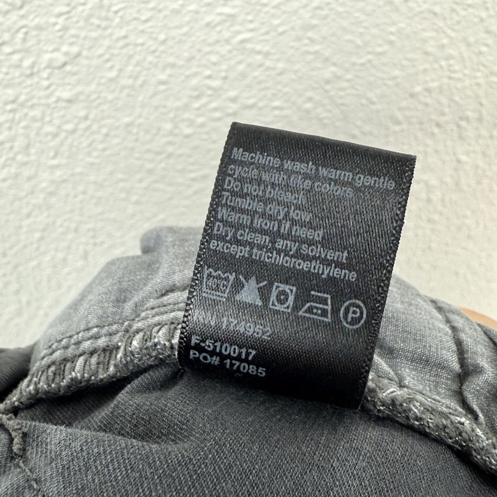 Flint And Tinder Flint And Tinder Pants Mens 31x26 Gray Tapered Fit Chino 5 Pocket READ Size US 31 - 5 Thumbnail
