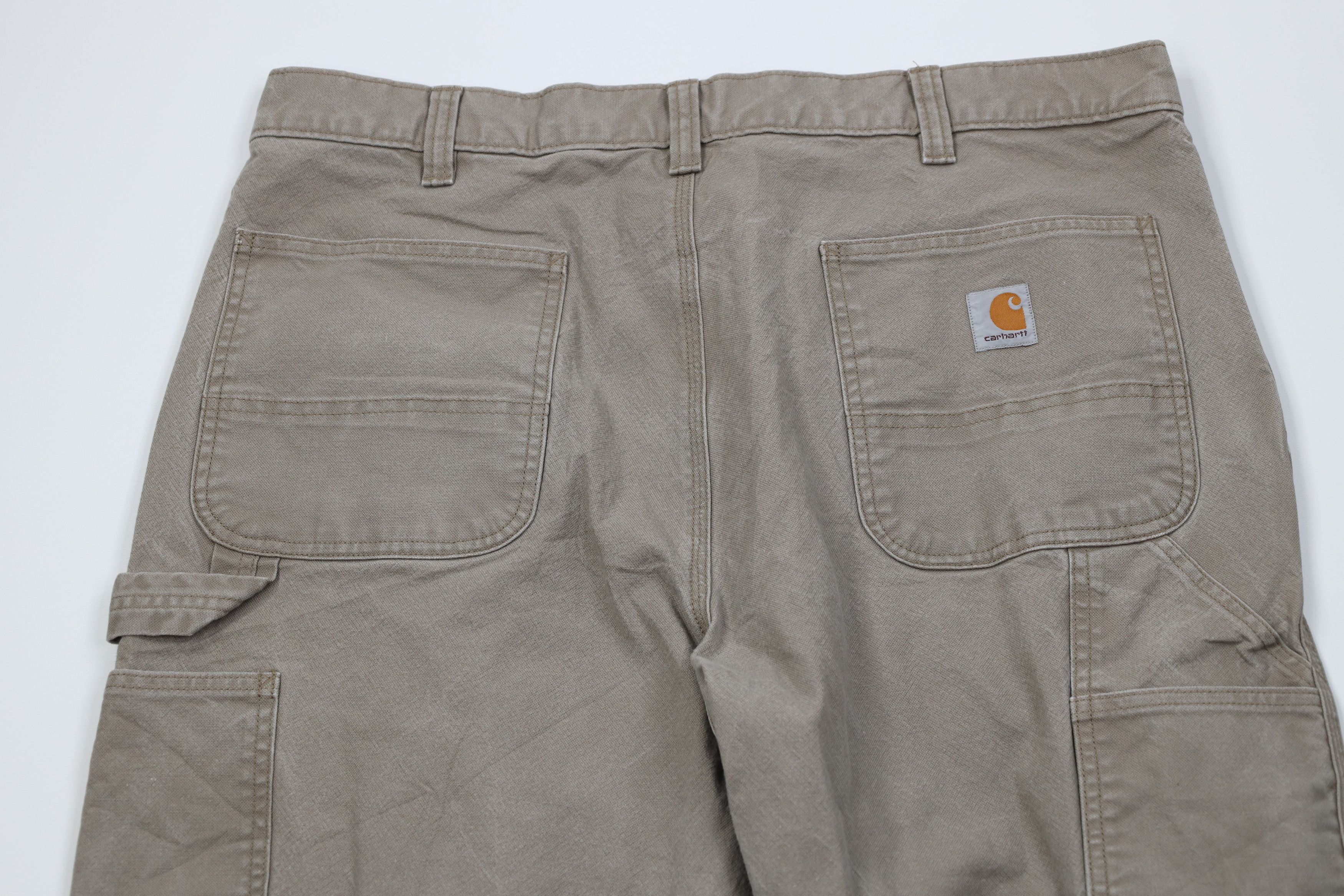 Carhartt Vintage Y2K Carhartt Relaxed Fit Wide Leg Dungaree Pants Size US 38 / EU 54 - 9 Thumbnail