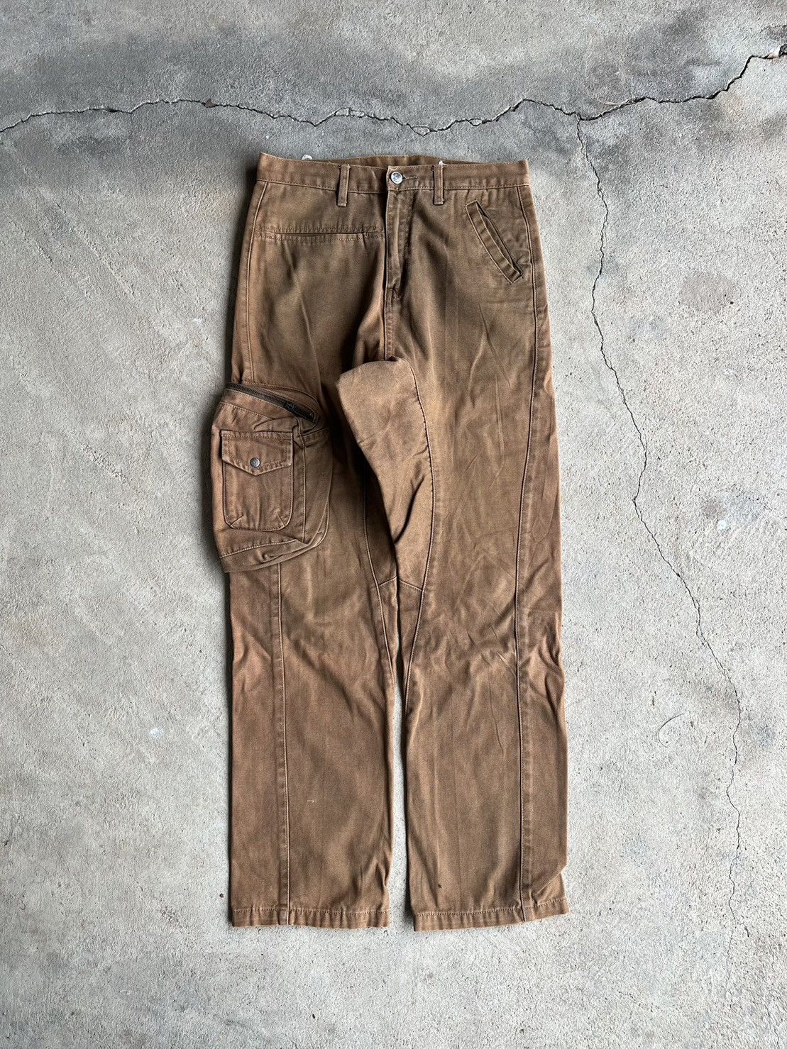 Japanese Brand 🔥Vintage a.n.b'SRED Tactical Multiple Cargo Pocket Pants Size US 30 / EU 46 - 2 Thumbnail