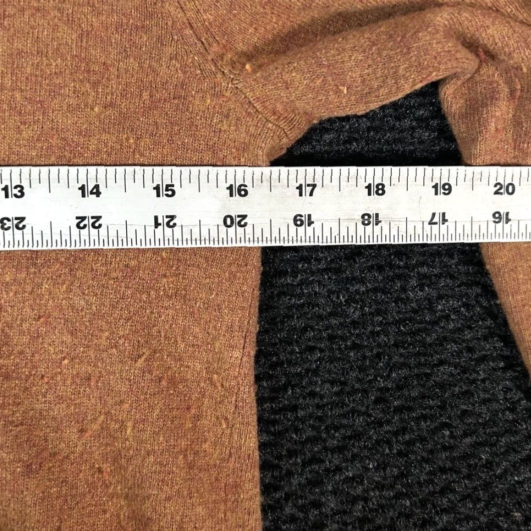 J.Crew VINTAGE? JCrew Teddie Sweater Womens XS Brown Cotton Wool Blend Crewneck Pullover M833 Size XS / US 0-2 / IT 36-38 - 4 Thumbnail