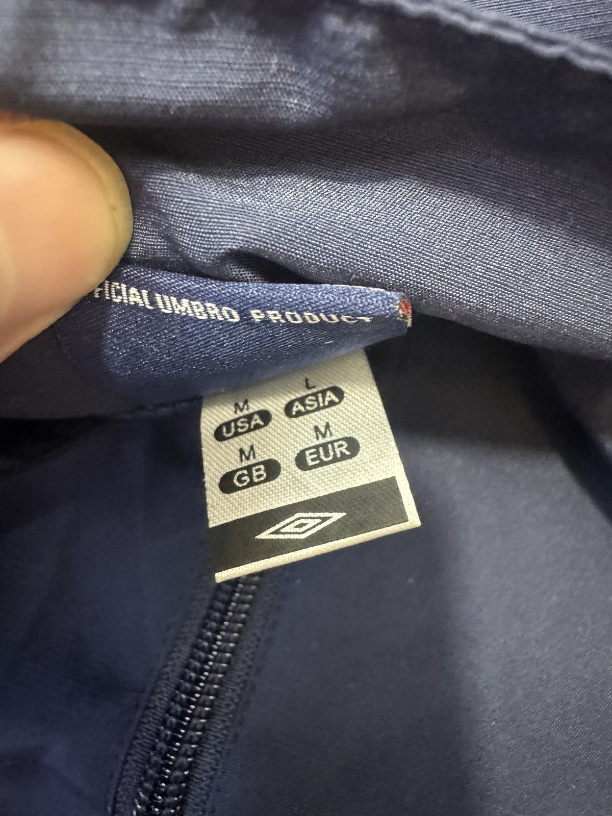 Umbro England 2010s umbro training jacket Size US L / EU 52-54 / 3 - 8 Thumbnail