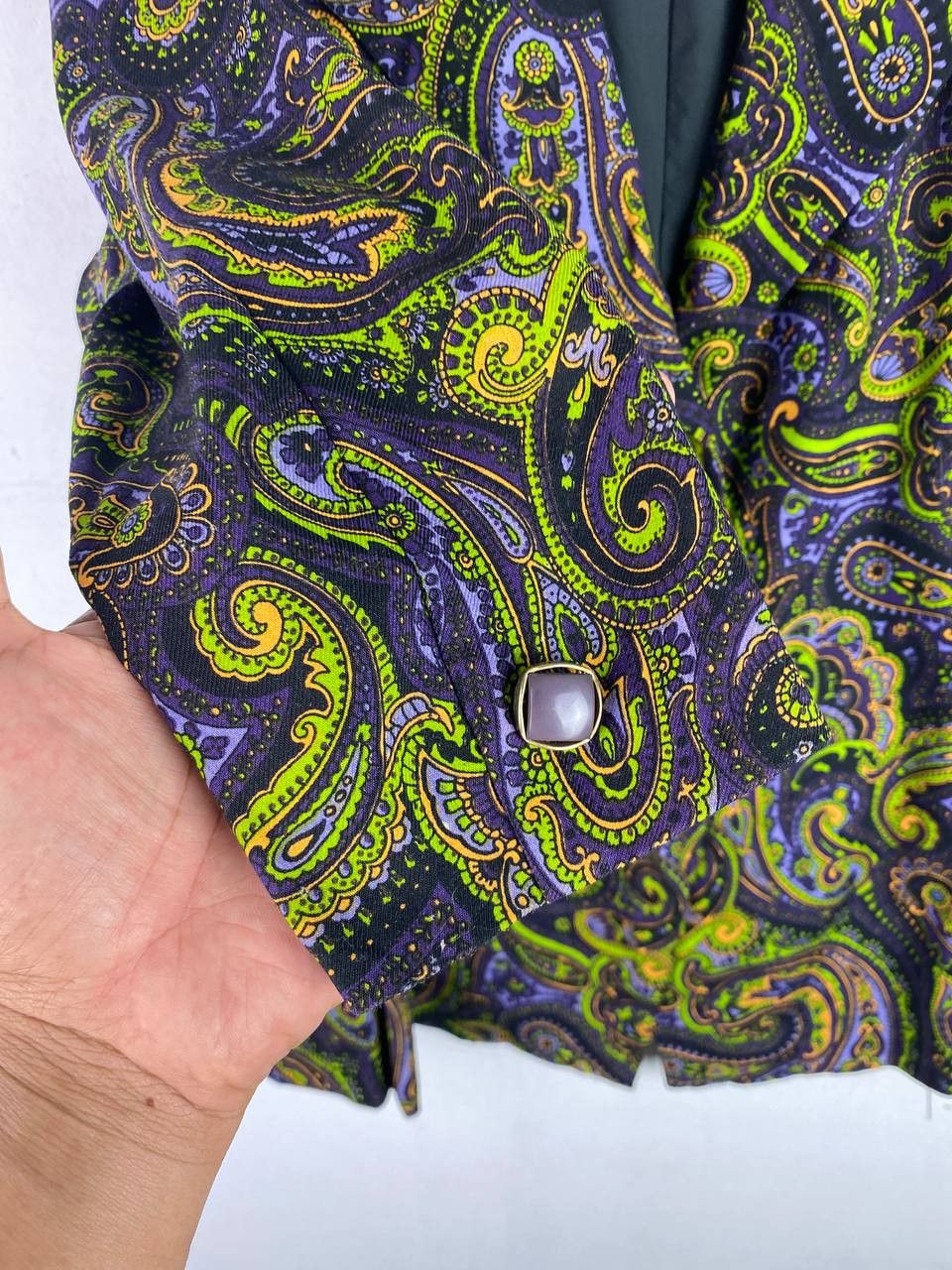 RENOWN × Vintage vintage renown japanese brands paisley design jacket Size L / US 10 / IT 46 - 4 Thumbnail
