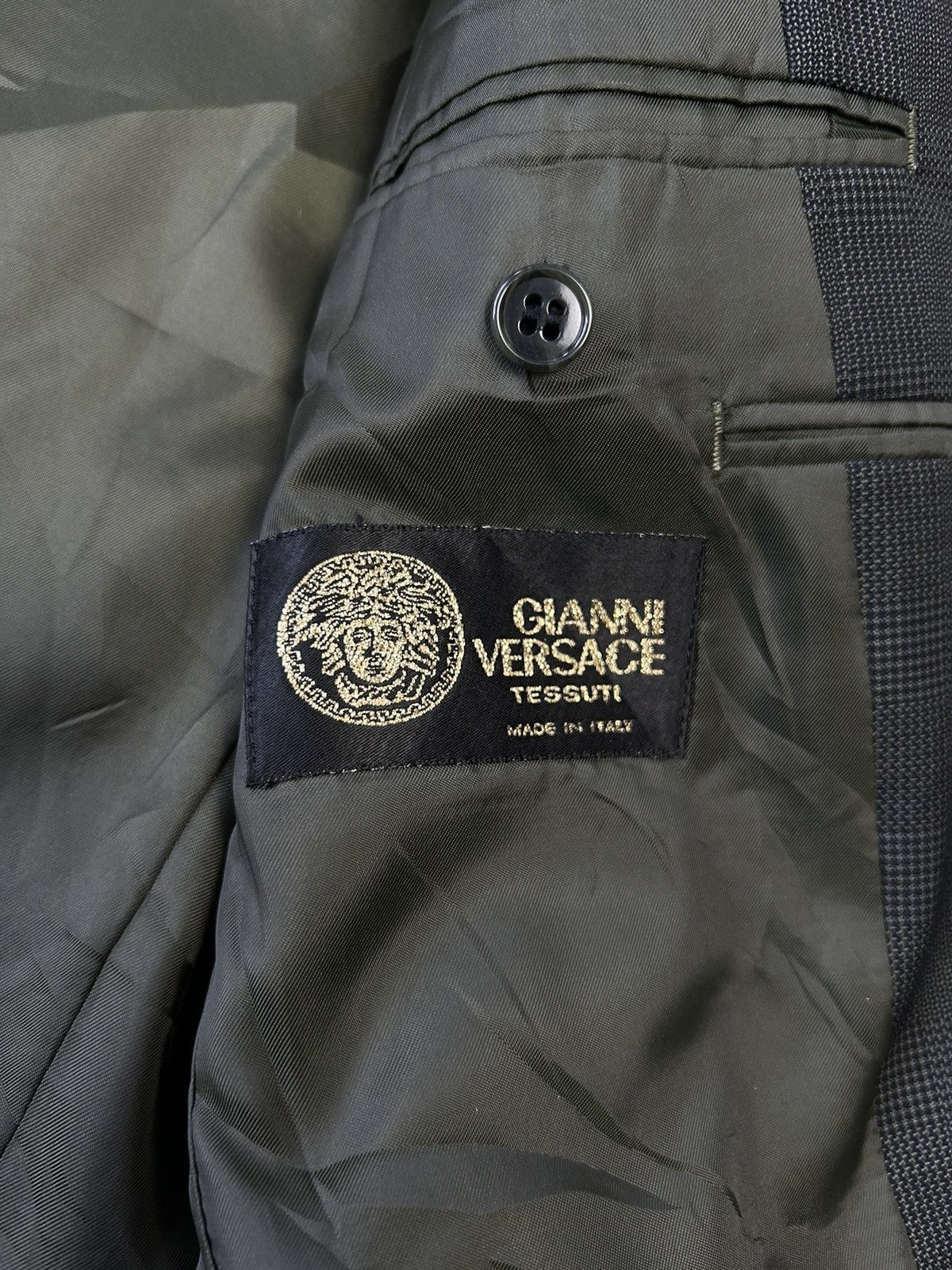 Designer × Versace GIANNI VERSACE X MOLTO BRAVO SINGLE BREAST BLAZER Size 38L - 5 Thumbnail