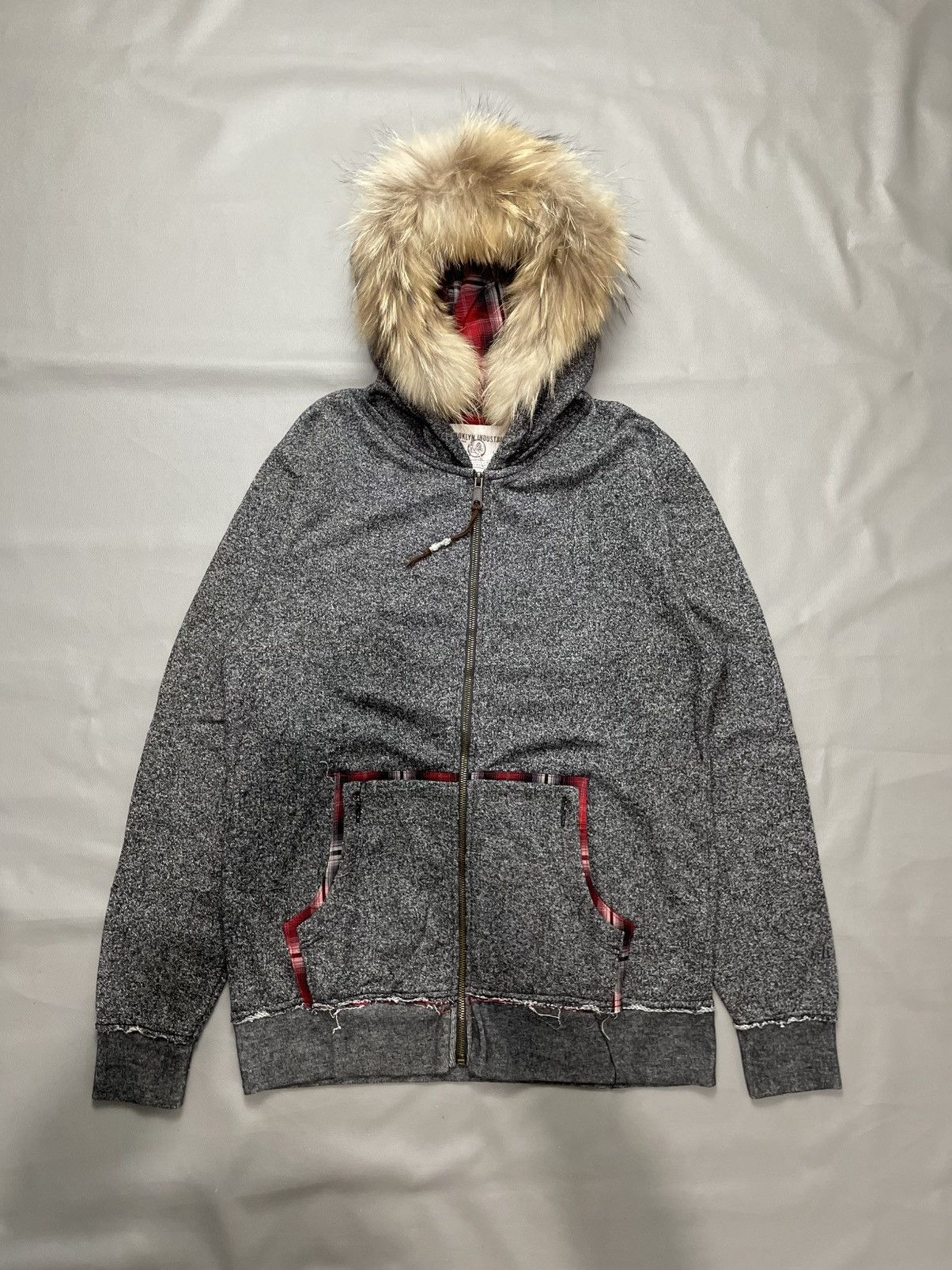 If Six Was Nine Japanese zip fur hoodie distressed ifsix lgb kmrii style Size US L / EU 52-54 / 3 - 1 Thumbnail