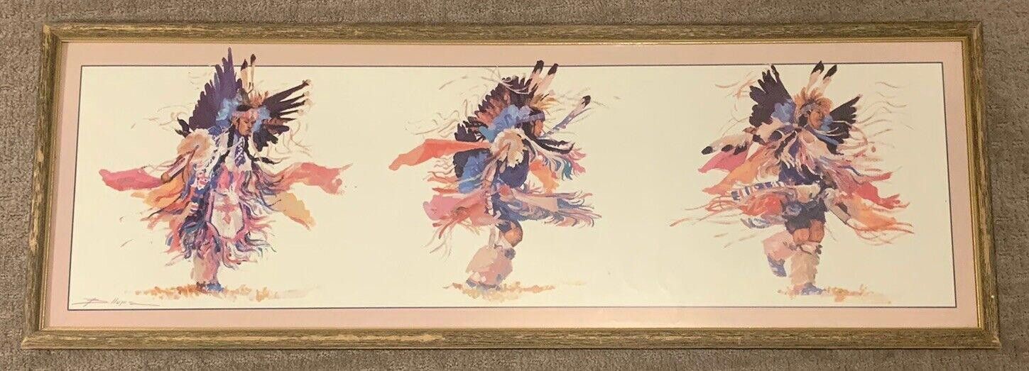 Designer Stunning Dancing Native American Indian Betty Jean Billups Size ONE SIZE - 2 Thumbnail