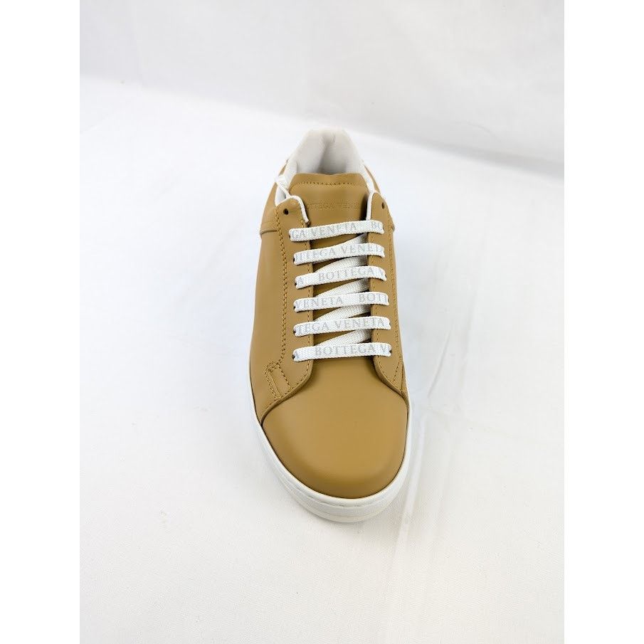 Bottega Veneta o1rshd1 Bolt Calf Sneaker Pelle S.GOMM in Butterscotch Size US 7 / EU 40 - 6 Thumbnail