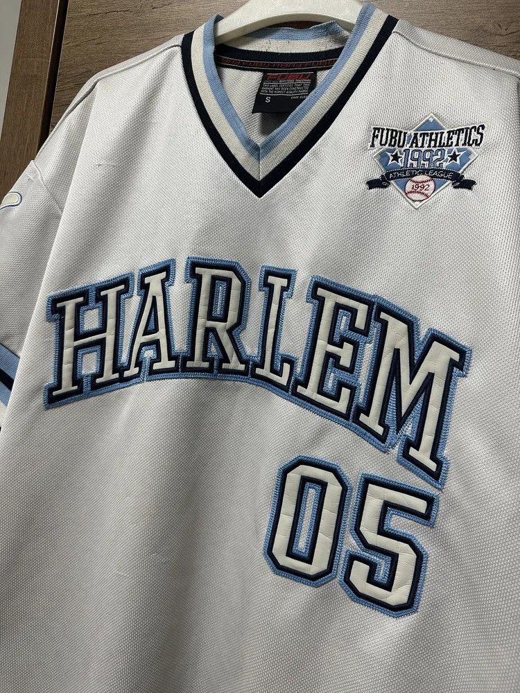 Fubu FUBU jersey, vintage HARLEM t-shirt New York, City Series S Size US S / EU 44-46 / 1 - 3 Thumbnail