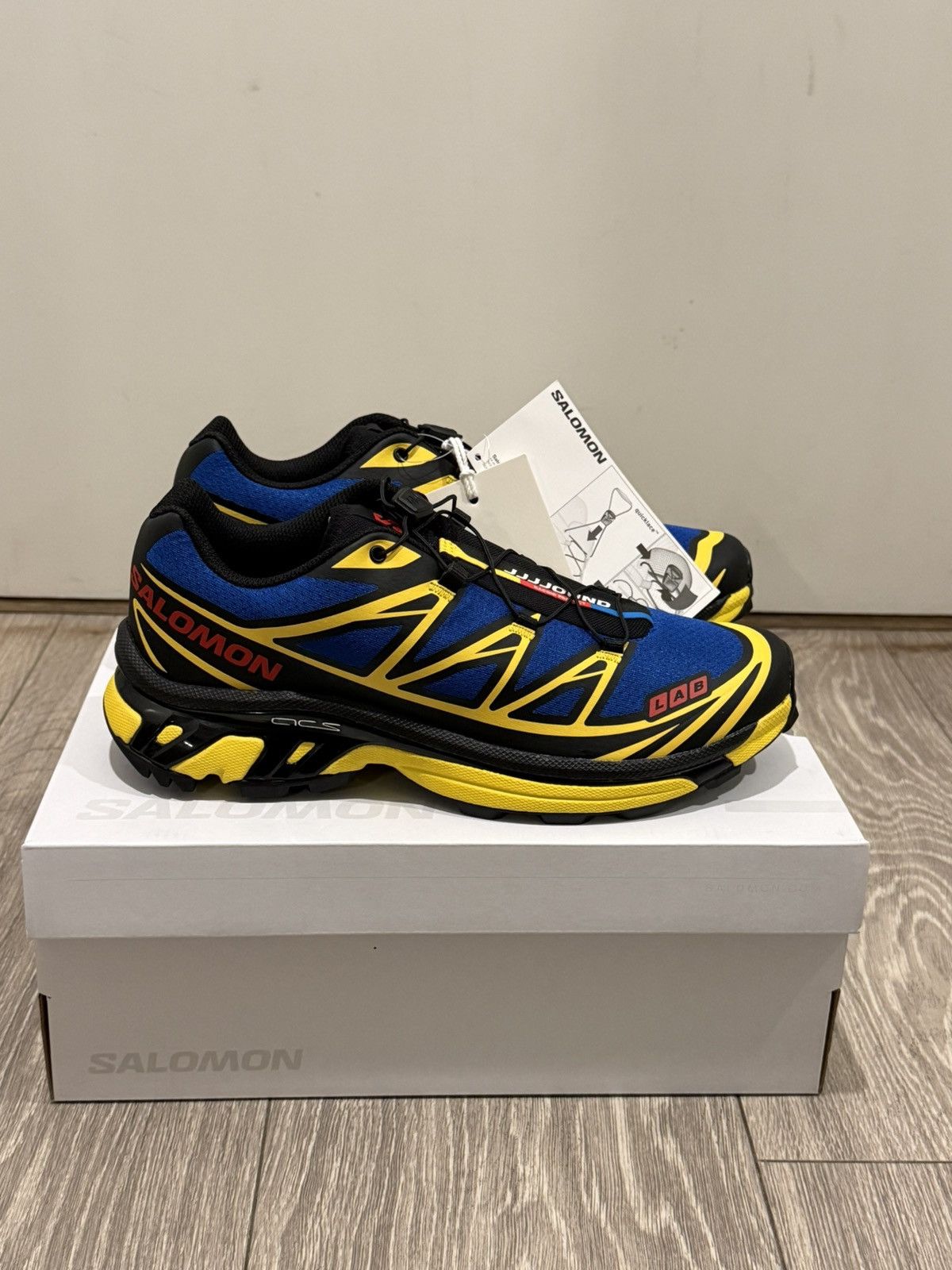 JJJJound × Salomon JJJJOUND x Salomon XT-6 Nautical Blue Size US 8 / EU 41 - 1 Thumbnail