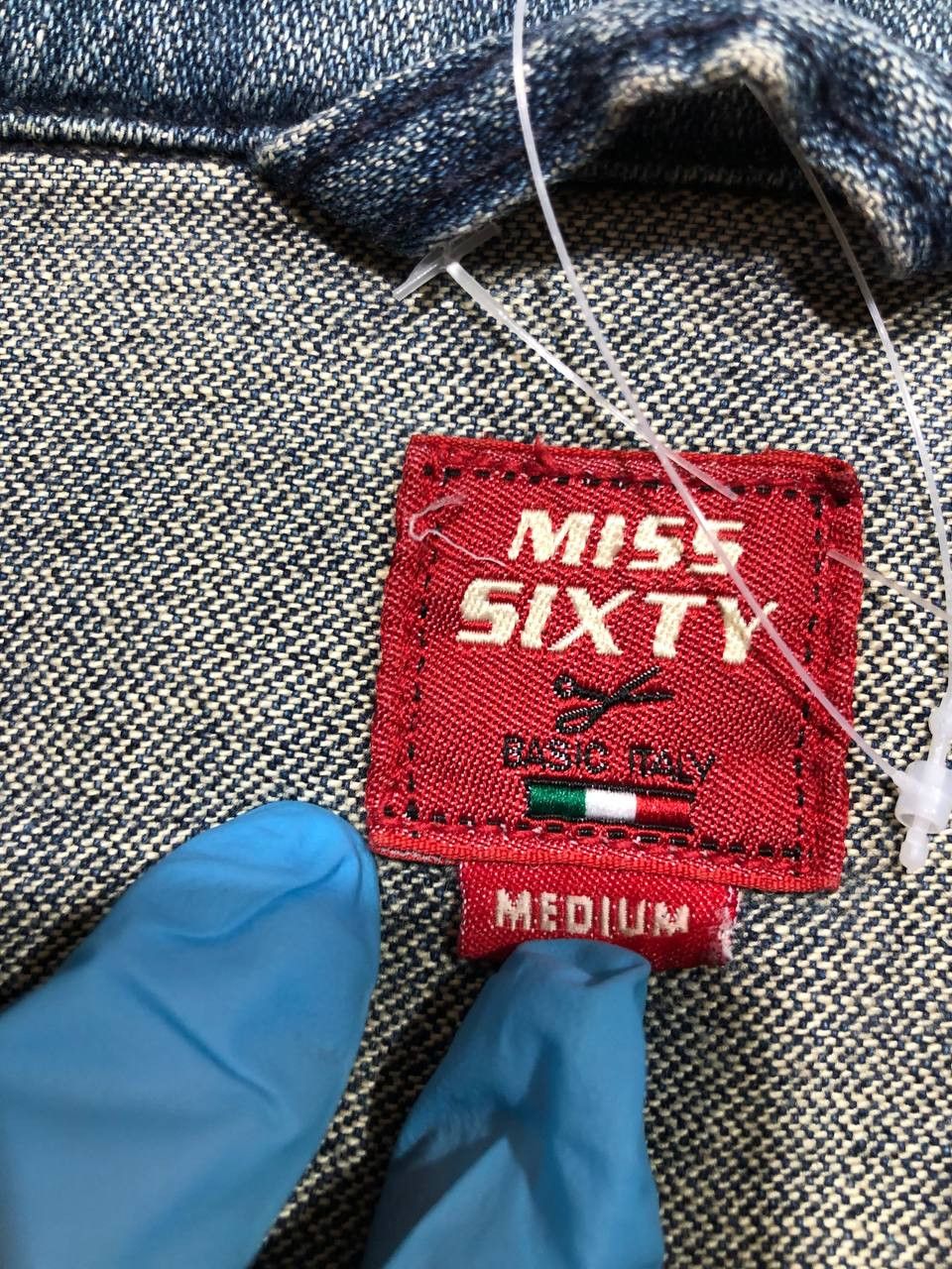Miss Sixty Miss Sixty Denim Jacket Blue Hip Hop Streetwear 90s Y2K Size M / US 6-8 / IT 42-44 - 2 Thumbnail