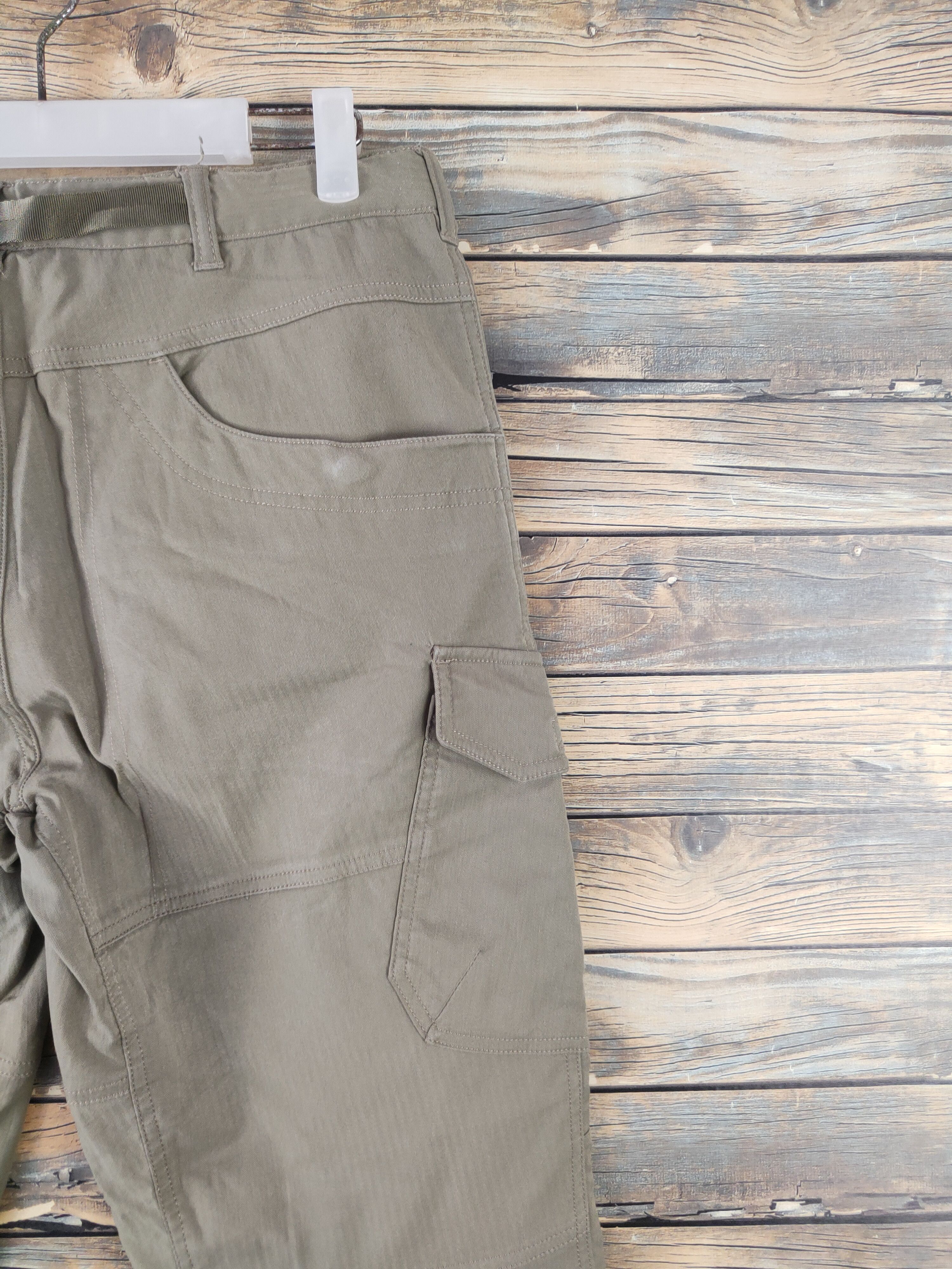 Japanese Brand DL Phenix Olive Multipocket Cargo Pants #2100 Size US 30 / EU 46 - 12 Thumbnail