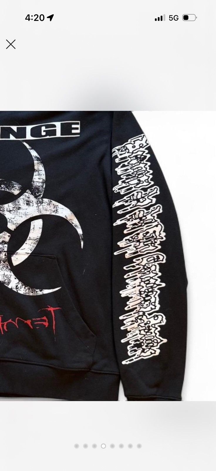 Revenge Revenge Toxic Zip Black Size US L / EU 52-54 / 3 - 3 Thumbnail