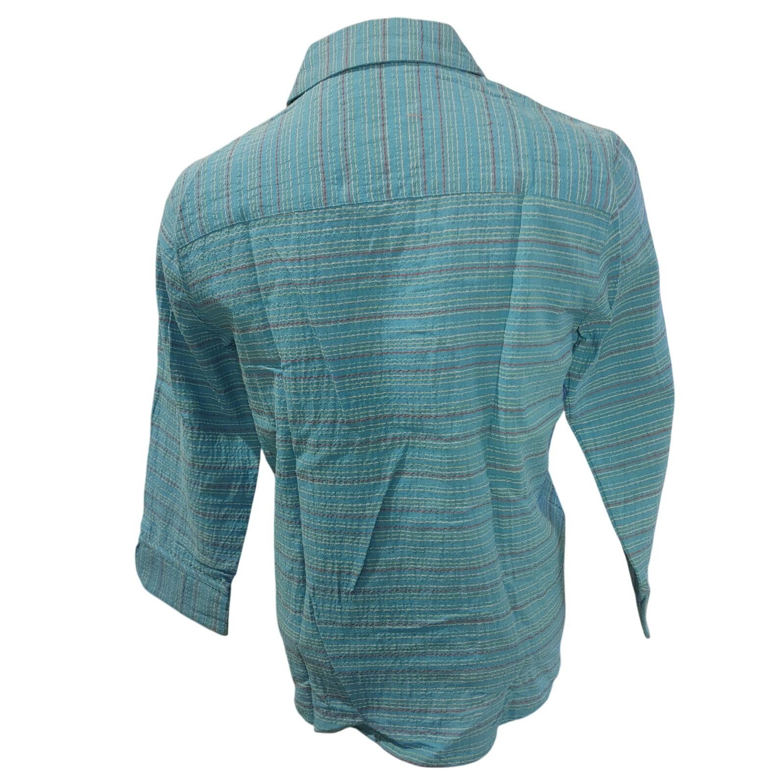 Other Alfred Dunner Samba Womens 6P Teal LongSleeve Bttn Dwn Shirt Size M / US 6-8 / IT 42-44 - 2 Thumbnail