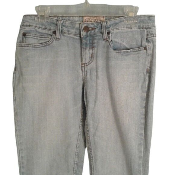 American Rag American Rag Size 7S Womens Jeans Light Wash Blue Denim Boot Size 32" / US 10 / IT 46 - 2 Thumbnail