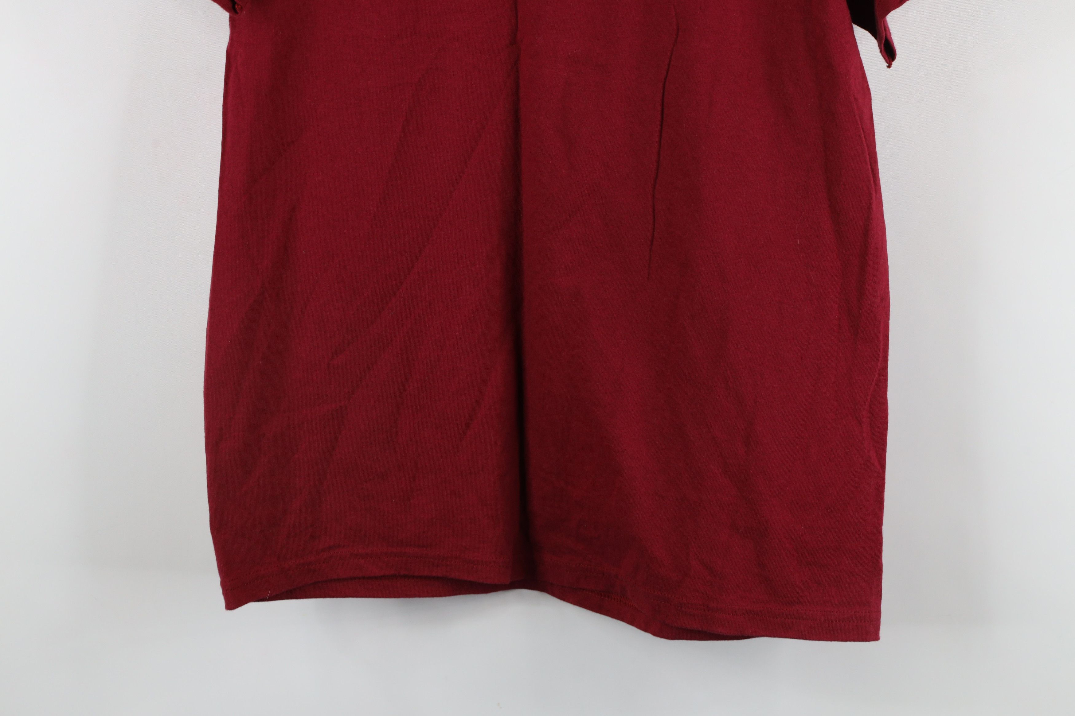 Vintage Vintage 90s Streetewar Basketball Is Life T-Shirt Red Cotton Size US S / EU 44-46 / 1 - 10 Thumbnail