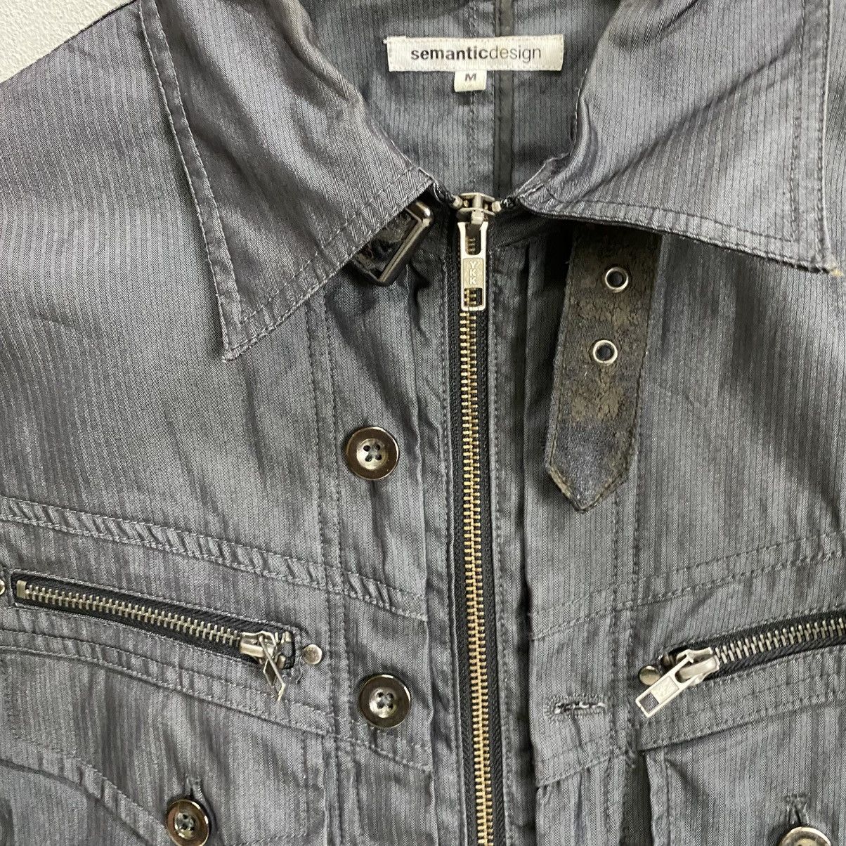 Semantic Design multipocket jacket