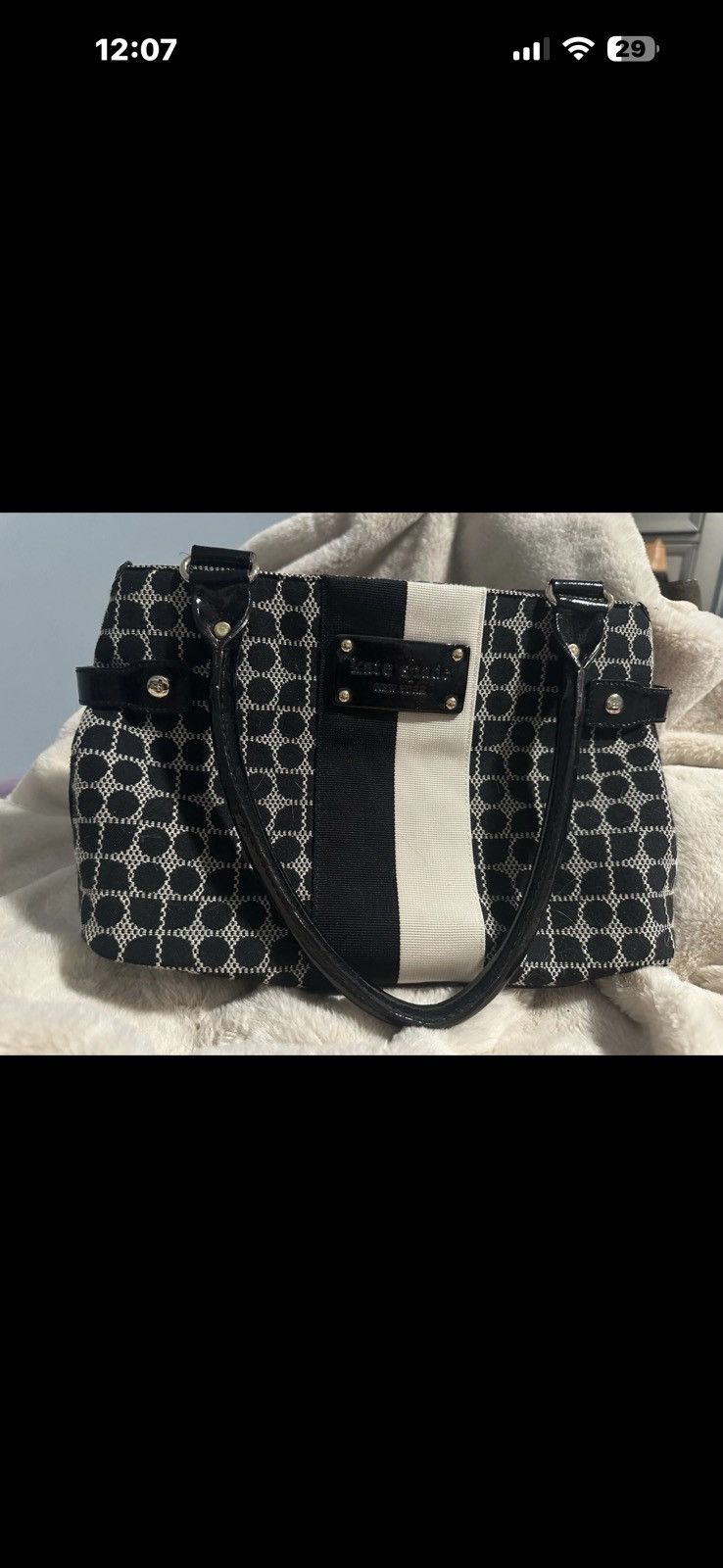 Kate Spade Used Kate Spade polkadot Noel Handbag Size ONE SIZE - 1 Thumbnail
