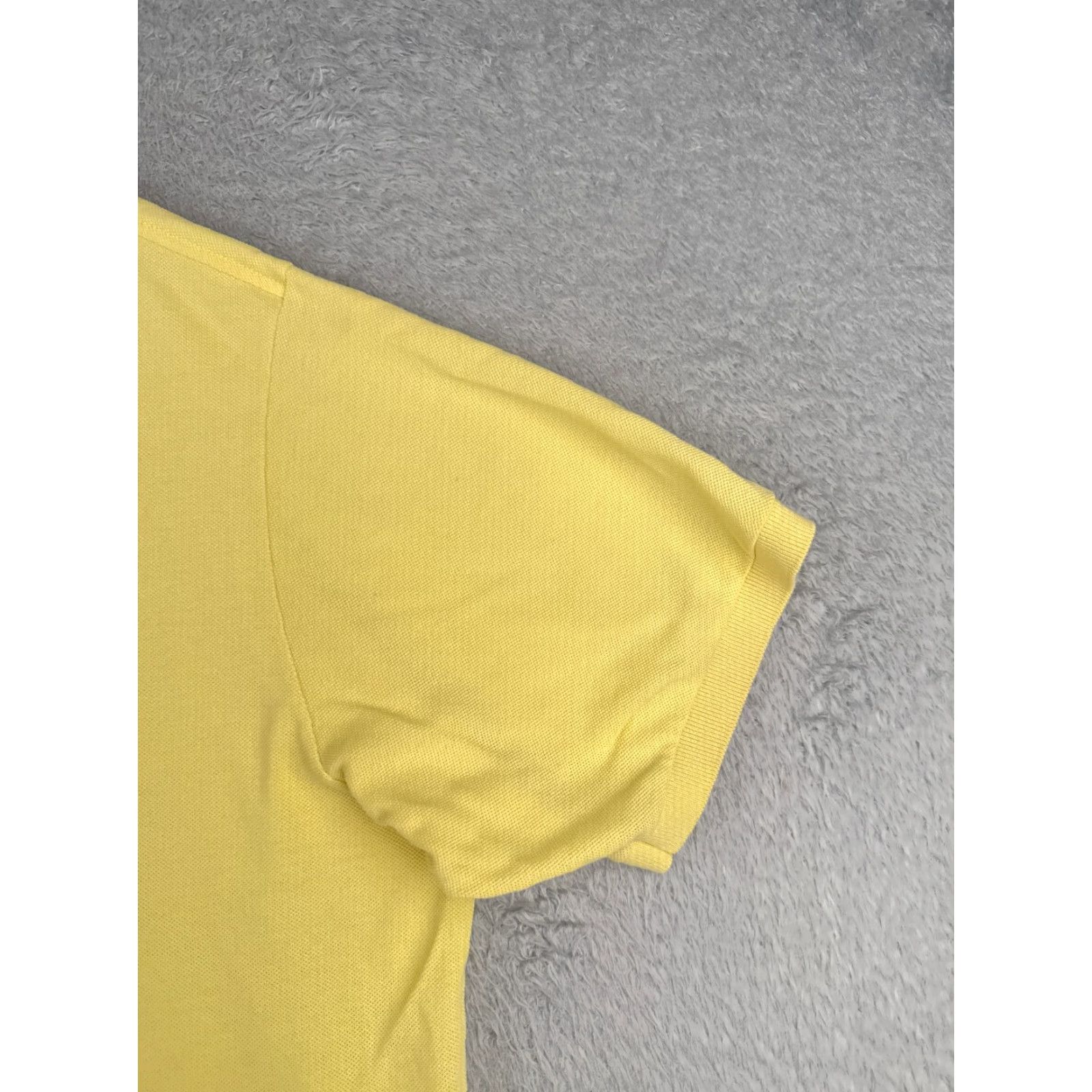 Lacoste Lacoste Polo Shirt Men Short Sleeve 100% Cotton Yellow Slim Fit 9 Size US M / EU 48-50 / 2 - 2 Thumbnail