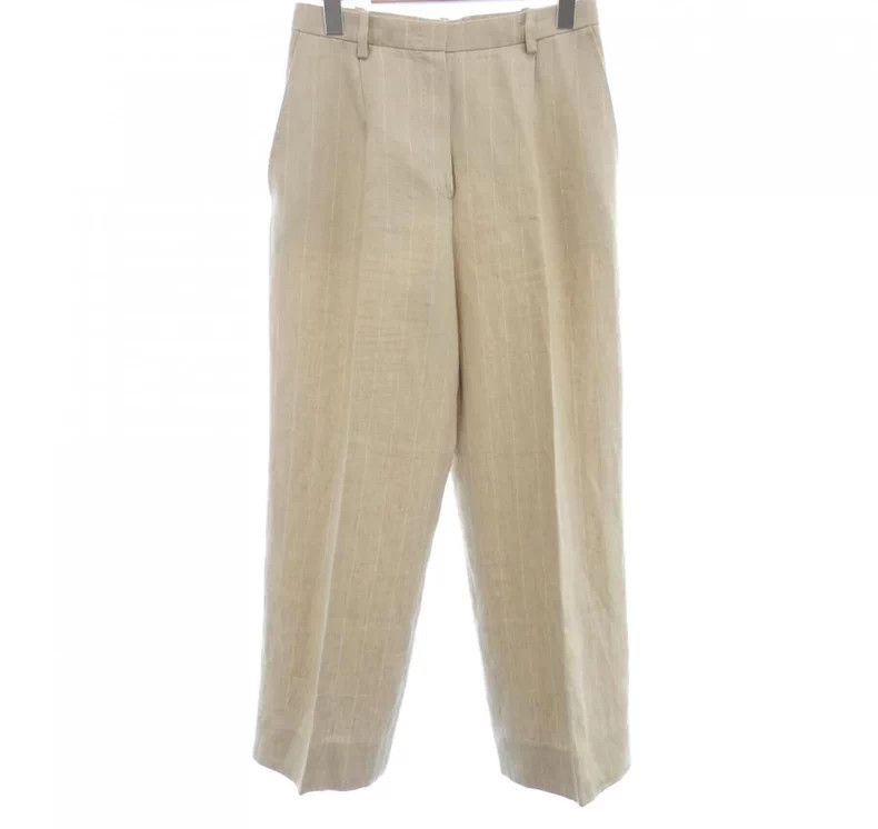 Maison Margiela Hermes Beige Striped Linen Pants Size US 28 / EU 44 - 1 Thumbnail