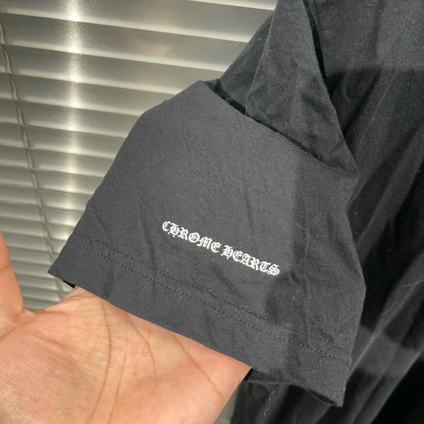 Chrome Hearts Chrome Hearts Dark Red Horseshoe Cross SS Tee X Size US XL / EU 56 / 4 - 5 Thumbnail
