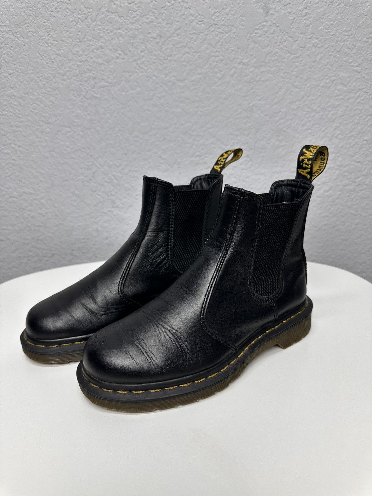 Dr. Martens Vintage Leather Boots Dr. Martins Hight Guidi AS 98 Italy Size US 6 / IT 36 - 4 Thumbnail