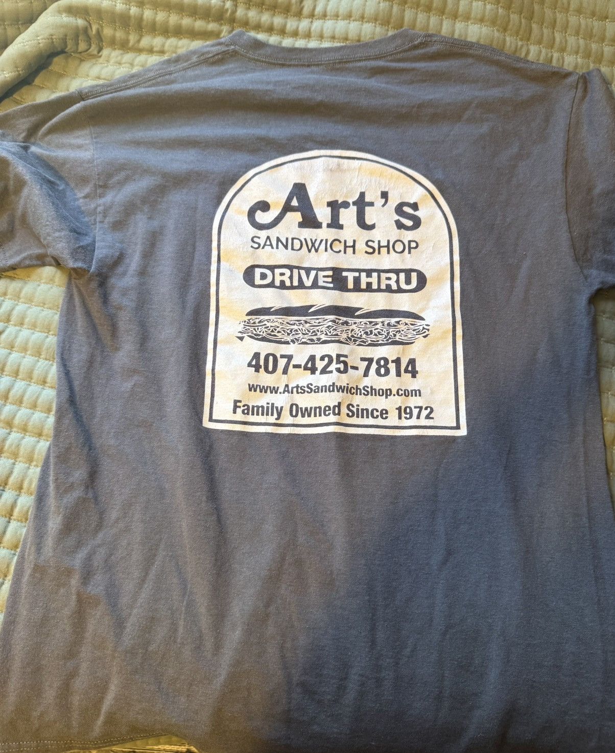 Vintage Art’s Sandwich Shop T Shirt Size US M / EU 48-50 / 2 - 2 Thumbnail