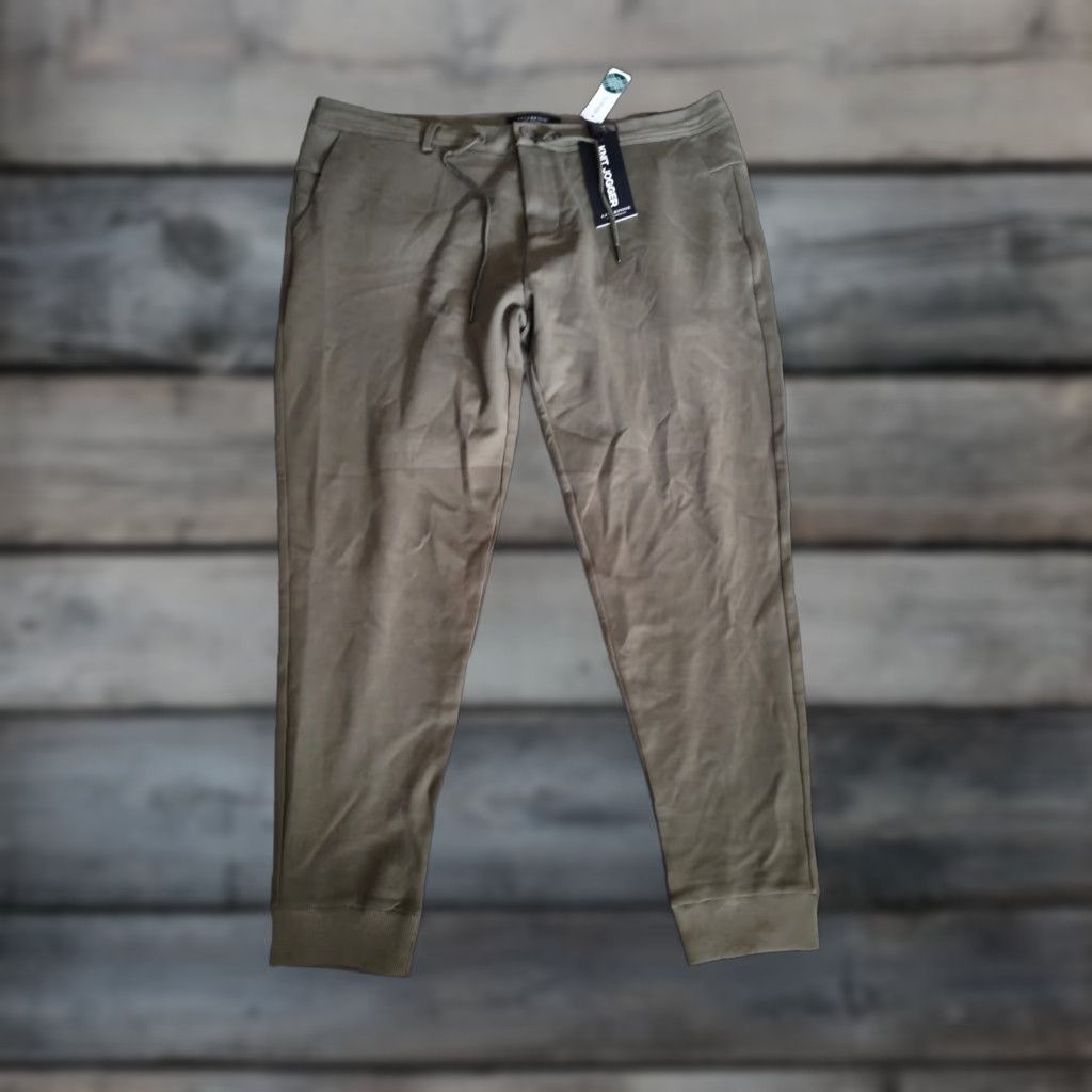 Vintage Liverpool Los Angeles Men's Slim Fit Knit Joggers Sage Green Size 42X30 NWT Size US 42 / EU 58 - 1 Thumbnail