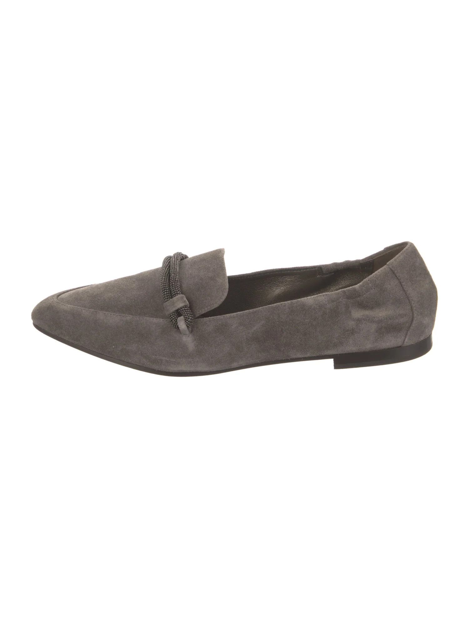 image of Brunello Cucinelli O1W1Db10524 Loafers In Medium Brown, Women's (Size 11)