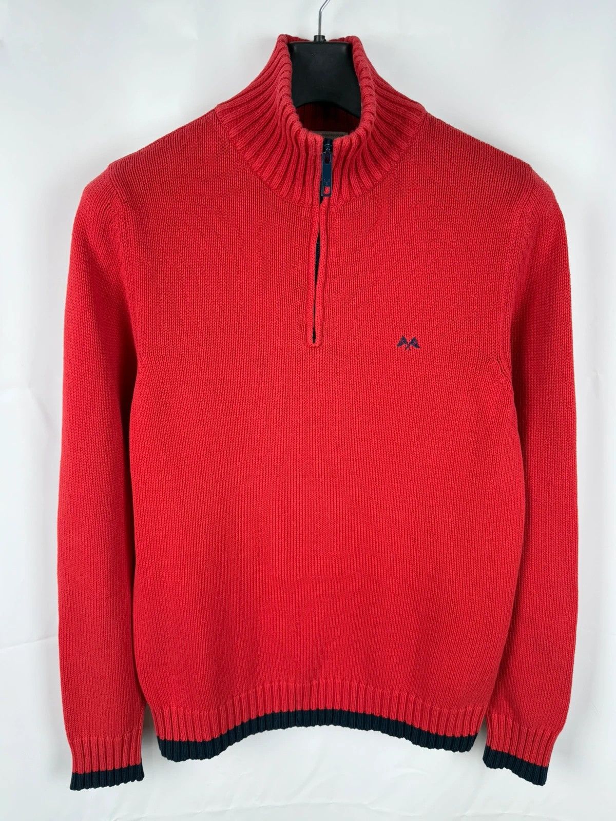 Burberry Thomas Burberry Knit Jumper 1/4 Zip Cotton size M Size US M / EU 48-50 / 2 - 1 Thumbnail