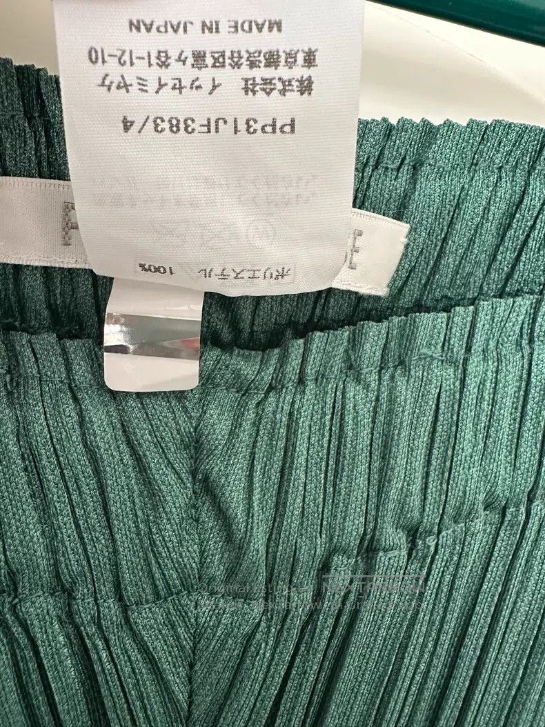 Issey Miyake Issey Miyake Green Pleated Trousers Size 26" / US 2 / IT 38 - 6 Thumbnail