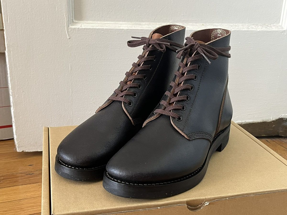 Other Skoob Infantry Waxed Flesh Black Leather M-43 Boots - Size 8 Size US 8 / EU 41 - 5 Thumbnail