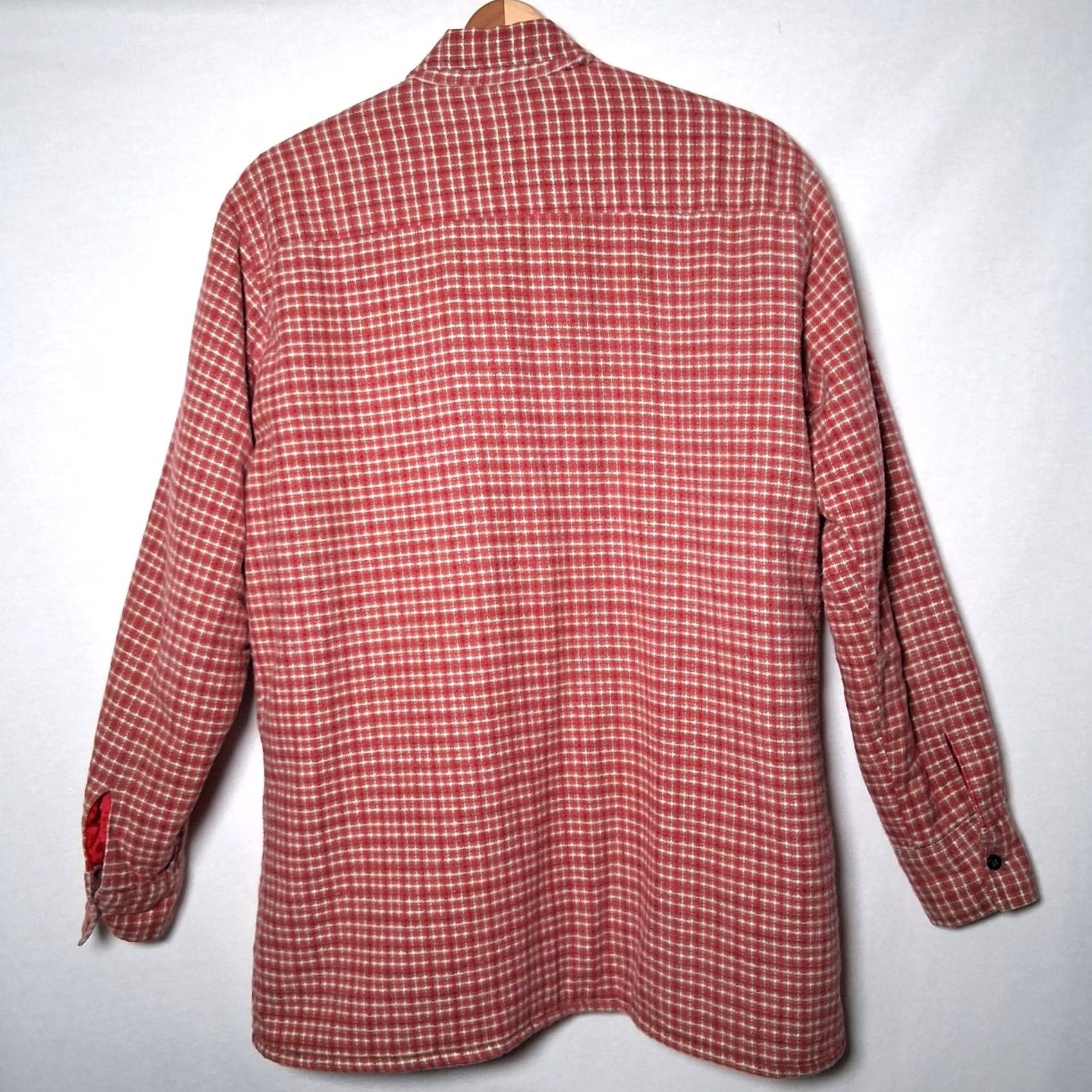 Vintage VINTAGE Aventura Red Plaid Quilted Shirt Jacket Men Medium Workwear Size US M / EU 48-50 / 2 - 3 Thumbnail