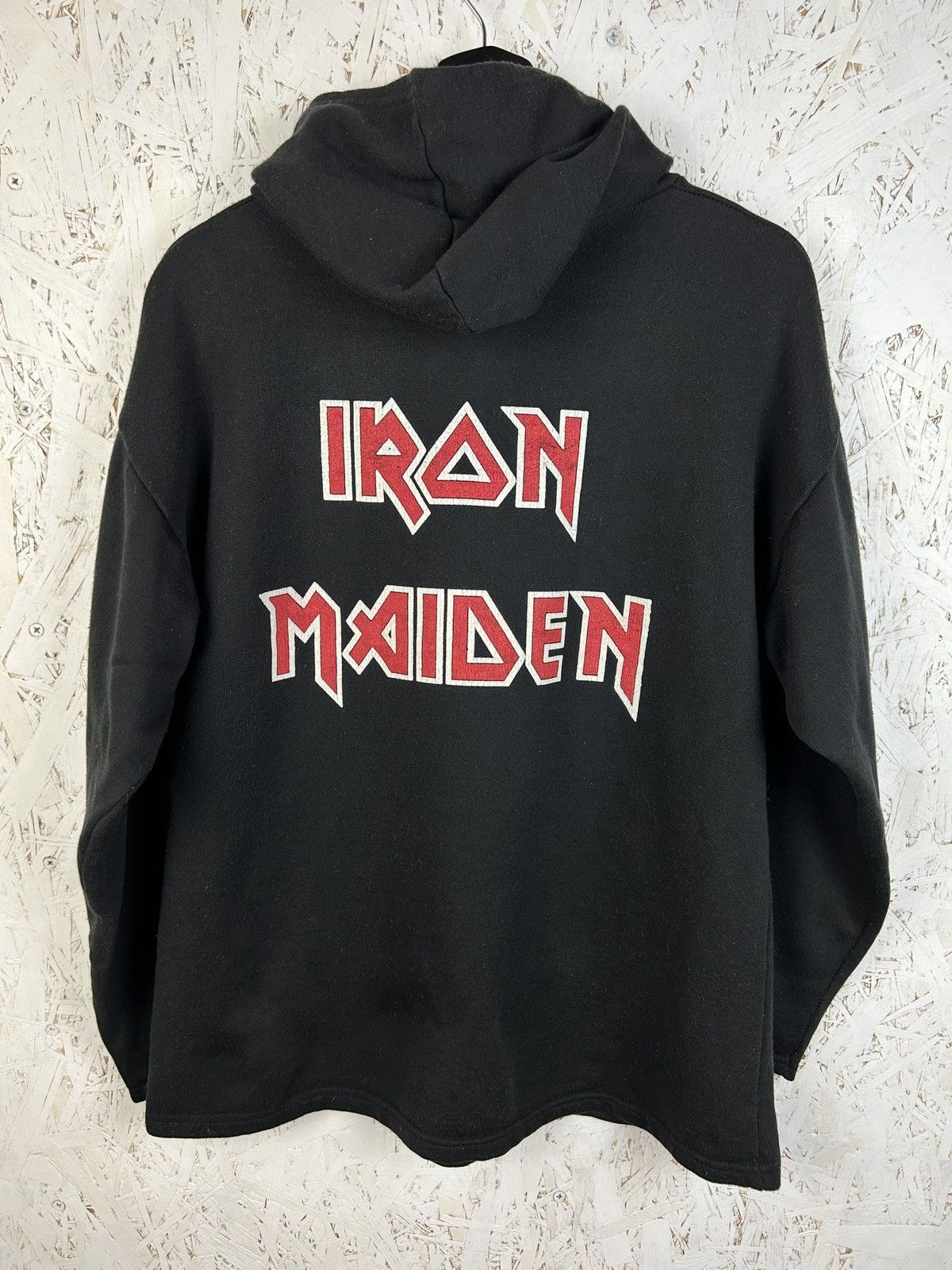 Band Tees 90s Vintage Iron Maiden Number Of The Beast Hoodie Size US S / EU 44-46 / 1 - 3 Thumbnail