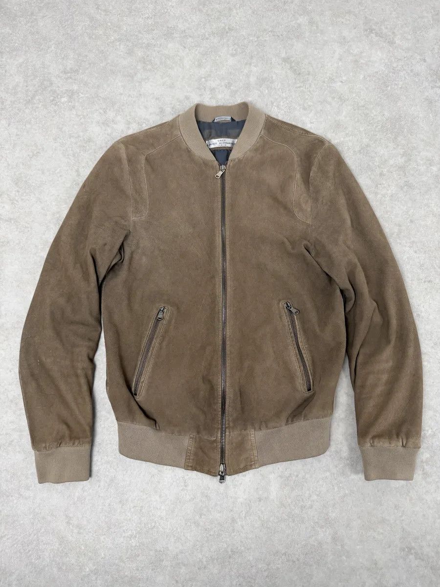 Daniele Alessandrini 2000s Daniele Alessandrini Camel Leather Bomber Jacket Size US S / EU 44-46 / 1 - 1 Thumbnail