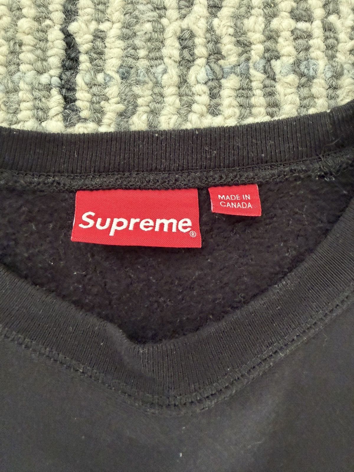 Supreme Supreme Box Logo Crewneck (FW18) Size US L / EU 52-54 / 3 - 6 Thumbnail
