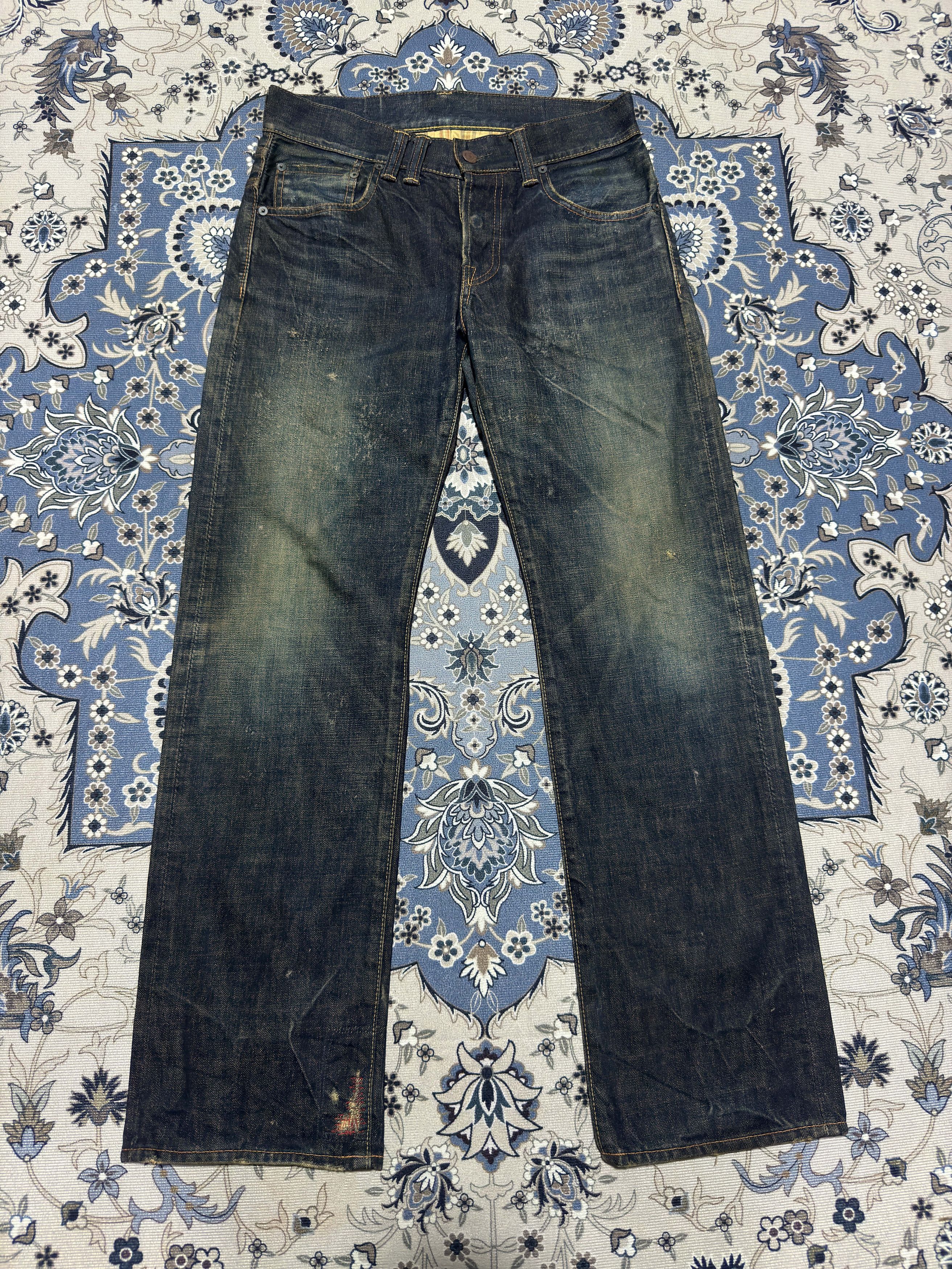 ANACHRONORM × Japanese Brand Anachronorm Rusty The New Vintage Distressed Style Jeans Size US 30 / EU 46 - 1 Thumbnail