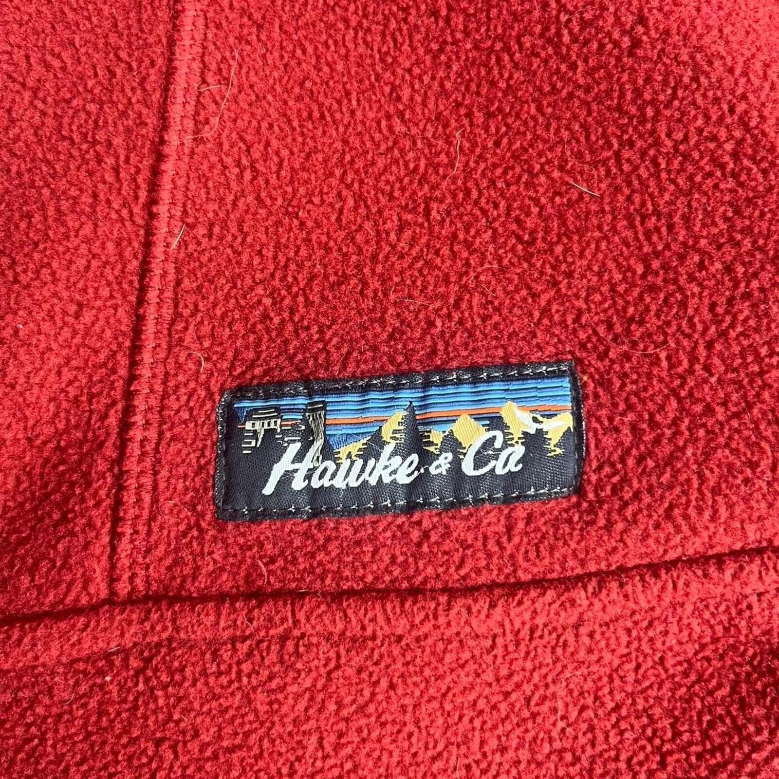 Hawke & Co Hawke & Co Red Men's Quarter Zip Sweater Jacket Size XXL Size US XXL / EU 58 / 5 - 4 Thumbnail
