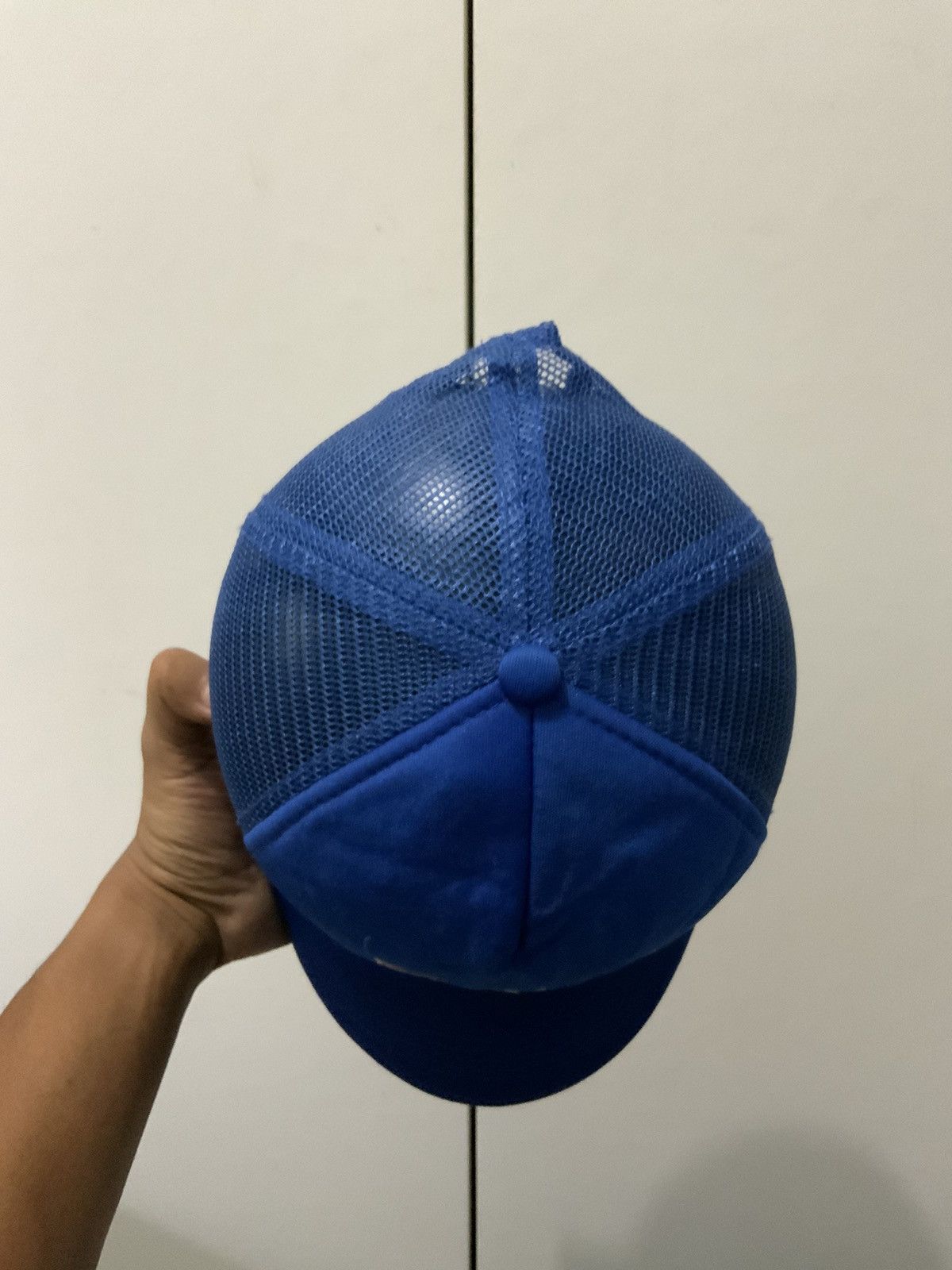 Japanese Brand Nishihara Higashi J.H.S Blue Trucker Hat Cap Size ONE SIZE - 6 Thumbnail