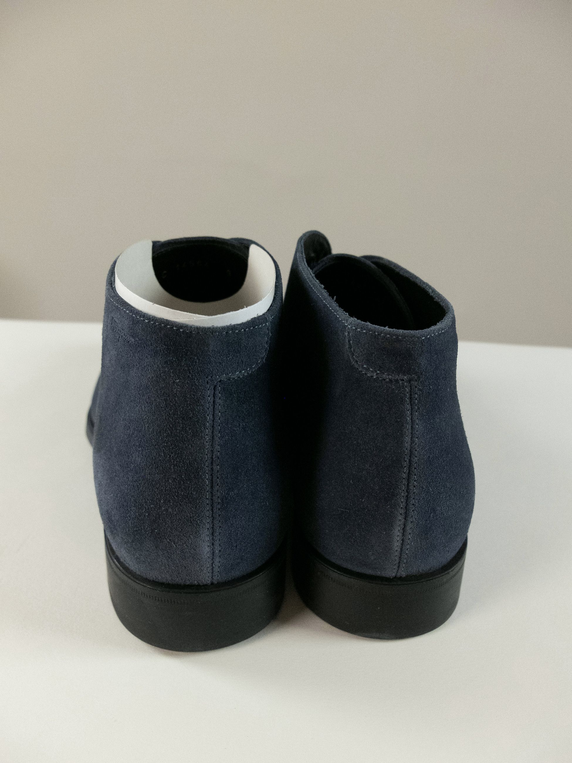Salvatore Ferragamo SALVATORE FERRAGAMO Pioneer blue suede Chukka boots 10 43 Size US 10 / EU 43 - 4 Thumbnail