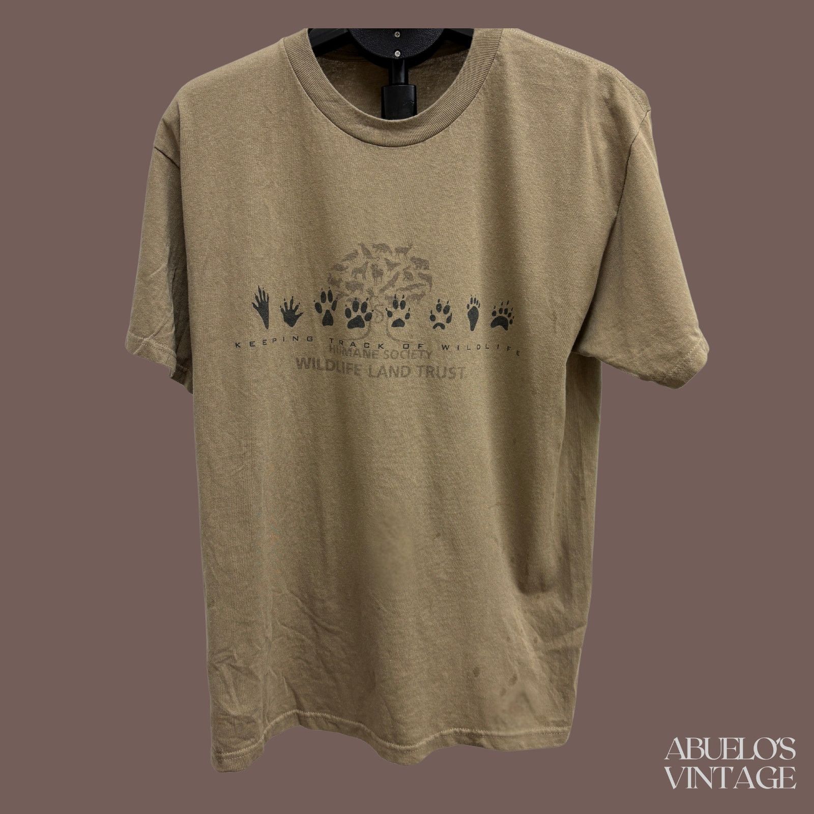 Alstyle VTG Wildlife Tee | Alstyle Brown Graphic | 2000s Size US L / EU 52-54 / 3 - 1 Thumbnail
