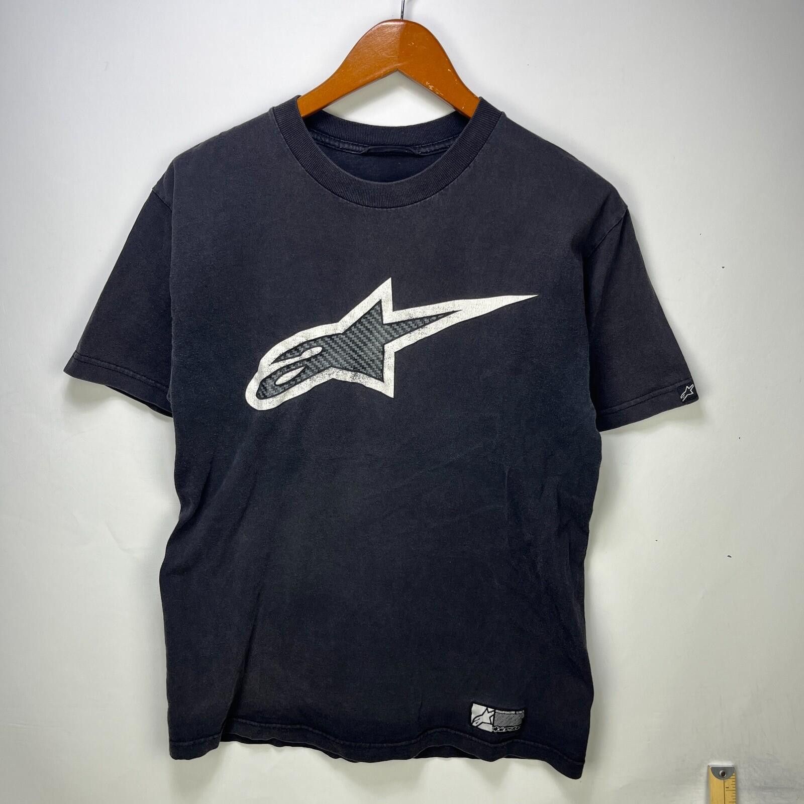 Alpinestars Vintage Alpinestars Motorsport Racing Faded T Shirt Medium Size US M / EU 48-50 / 2 - 1 Thumbnail