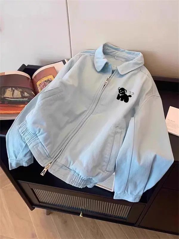 Japanese Brand Kimiko x Asahi Street Vintage Puppy Print XL Jacket Coat Size US L / EU 52-54 / 3 - 1 Thumbnail