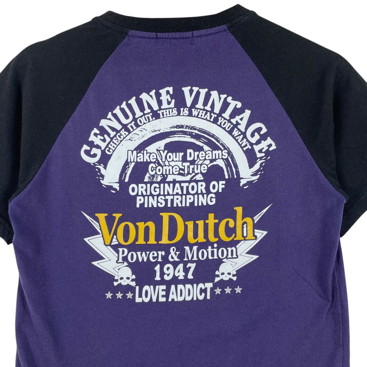 Vintage × Von Dutch Vintage Von Dutch Tee Shirt Size US S / EU 44-46 / 1 - 7 Thumbnail