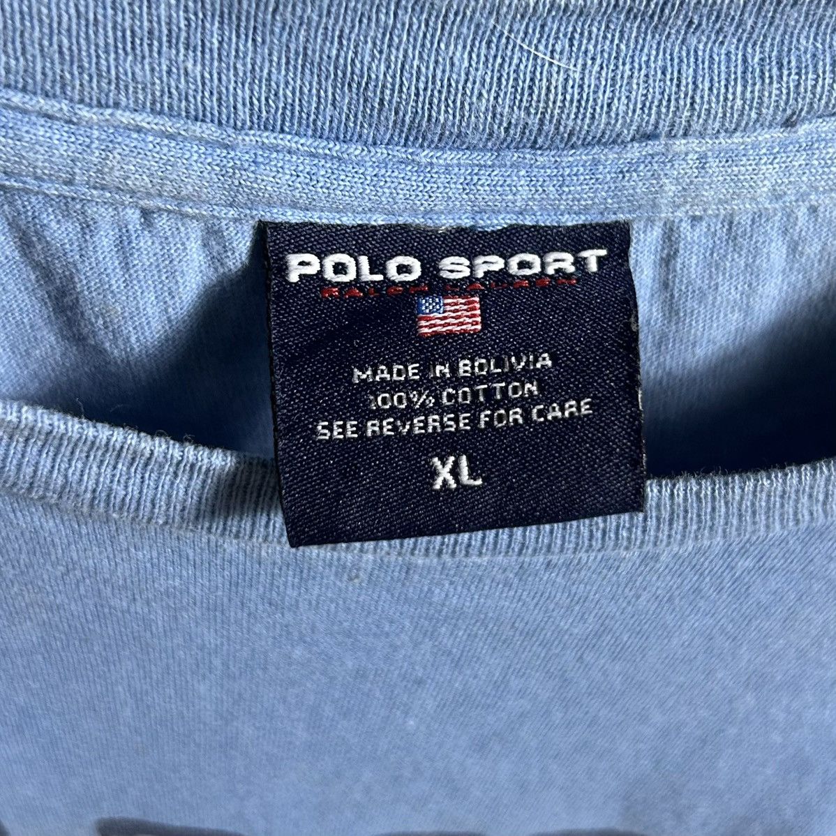 Polo Ralph Lauren Vintage Polo Sport Ralph Lauren Logo T-Shirt Size M / US 6-8 / IT 42-44 - 5 Thumbnail