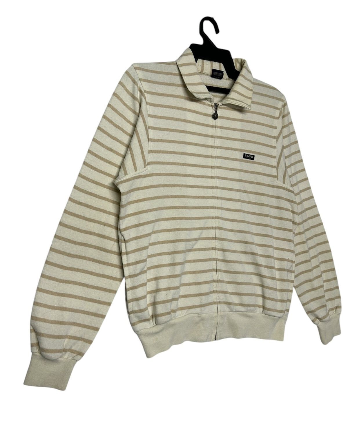 Adidas × Vintage 🔥NEED GONE🔥VINTAGE ADIDAS CLUB STRIPPED ZIPPER Size US M / EU 48-50 / 2 - 3 Thumbnail