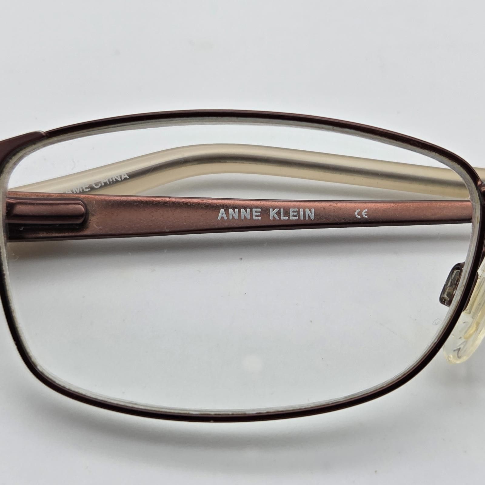 Designer Anne Klein AK5048 Eyeglasses FRAMES ONLY 51-17-140 208 Mocha Size ONE SIZE - 10 Thumbnail