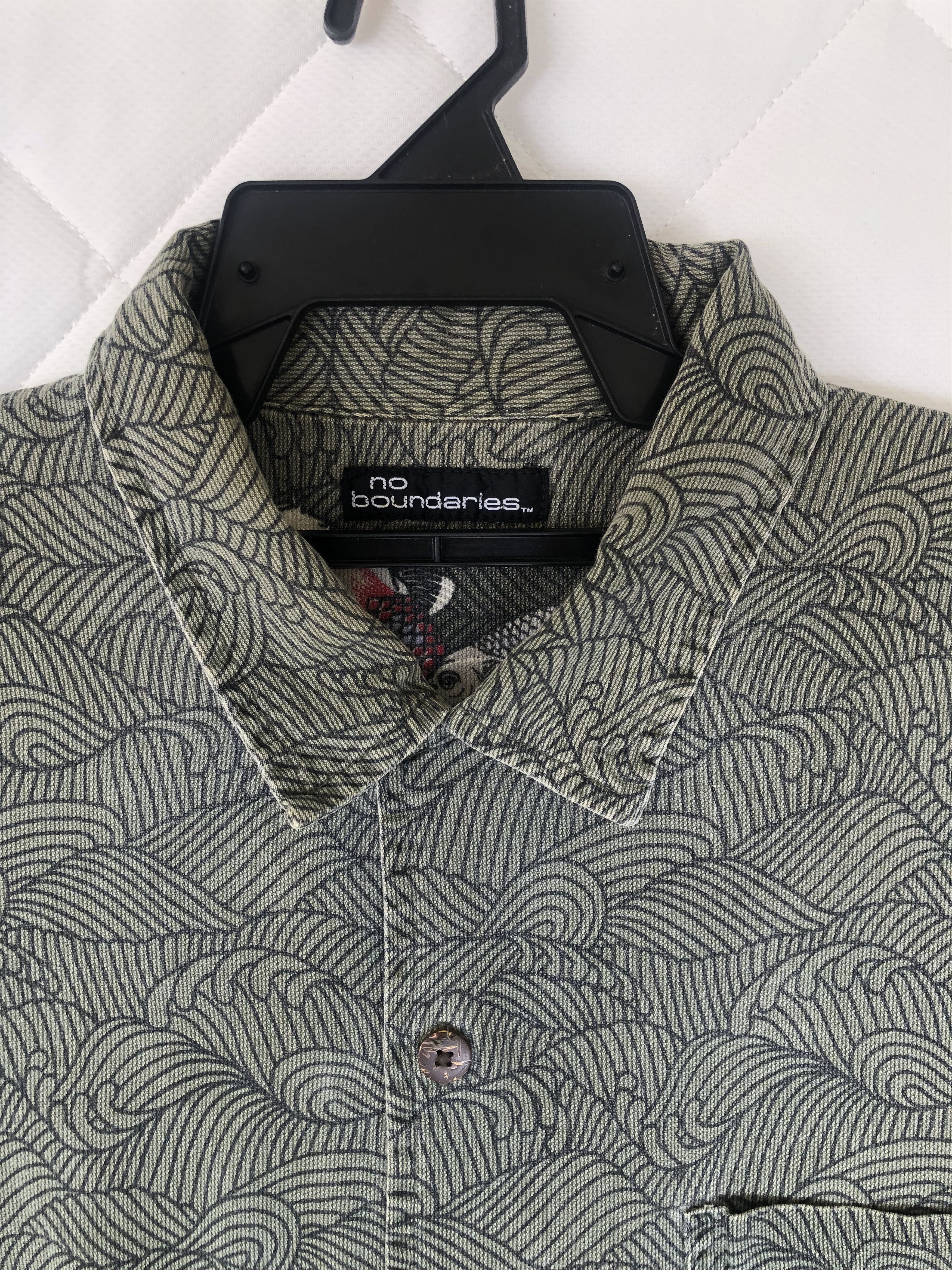 Vintage Vintage Hawaiian Fish KOI Japanese Style Shirt Size US XXL / EU 58 / 5 - 7 Thumbnail