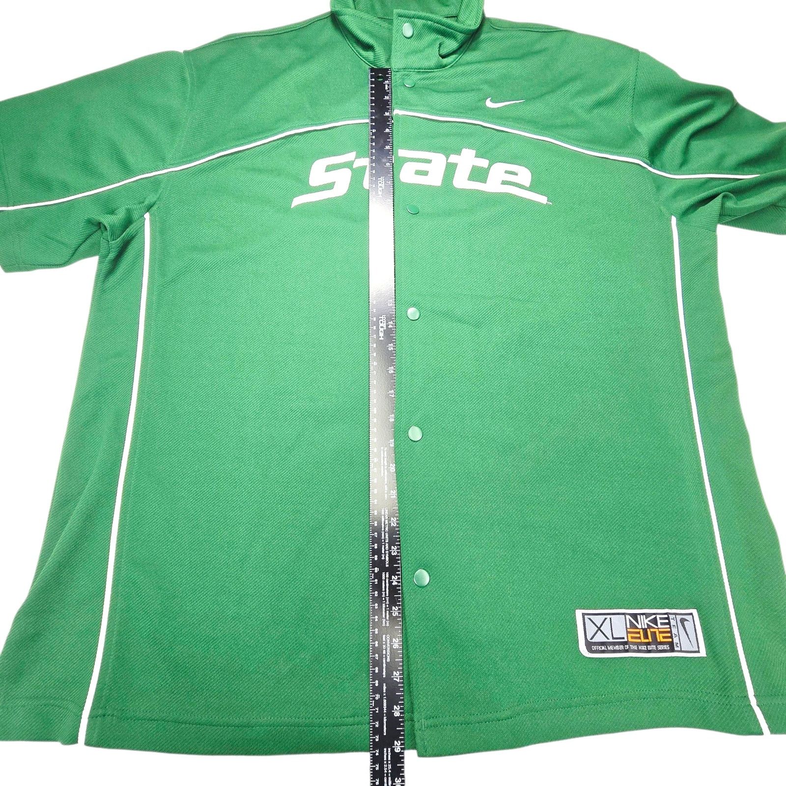 Nike XL Nike Michigan State Spartans Shooting Warm Up Shirt Mens Size US XL / EU 56 / 4 - 6 Thumbnail